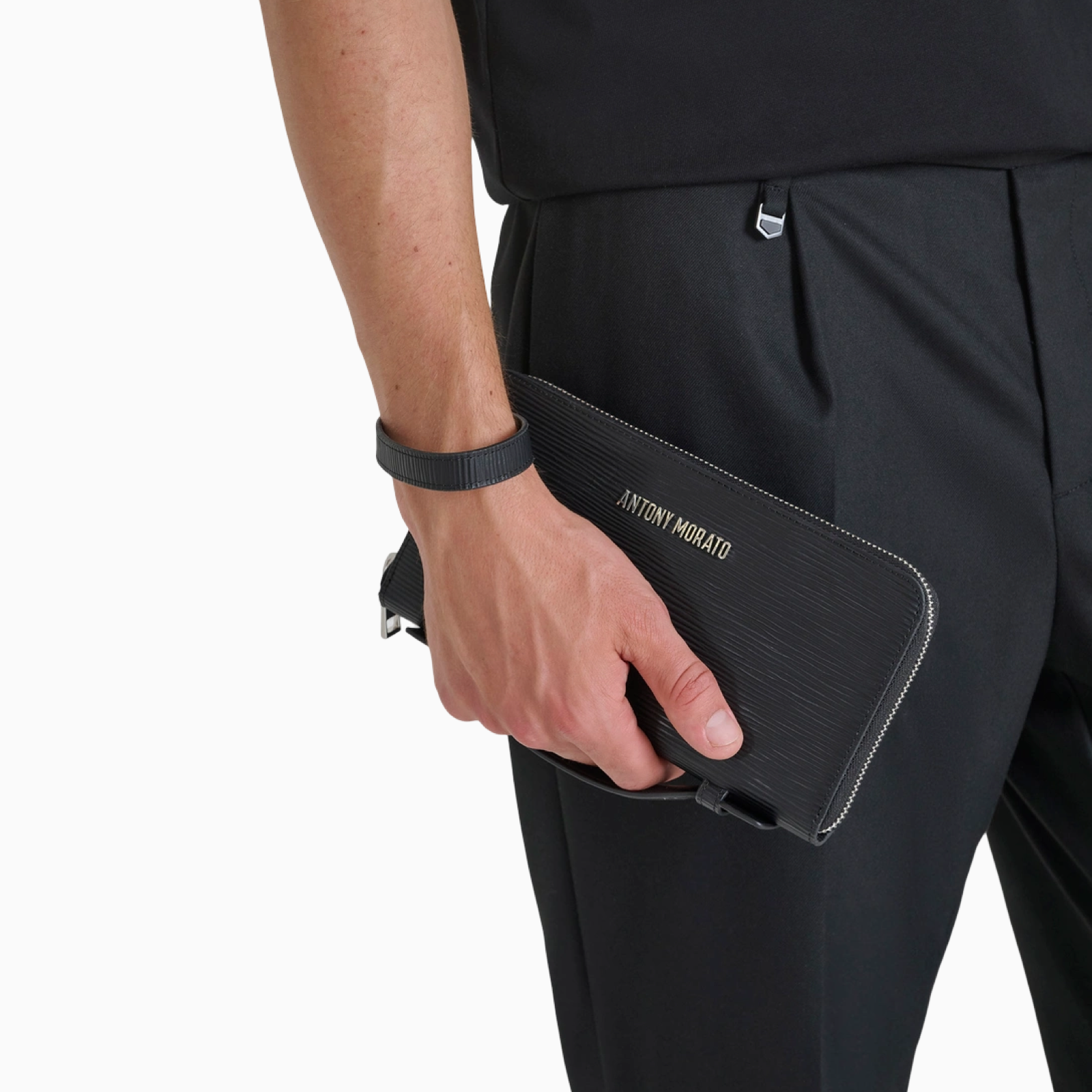 Мъжки клъч Men’s clutch wallet Antony Morato
MMAB00445-FA210074 Black front view