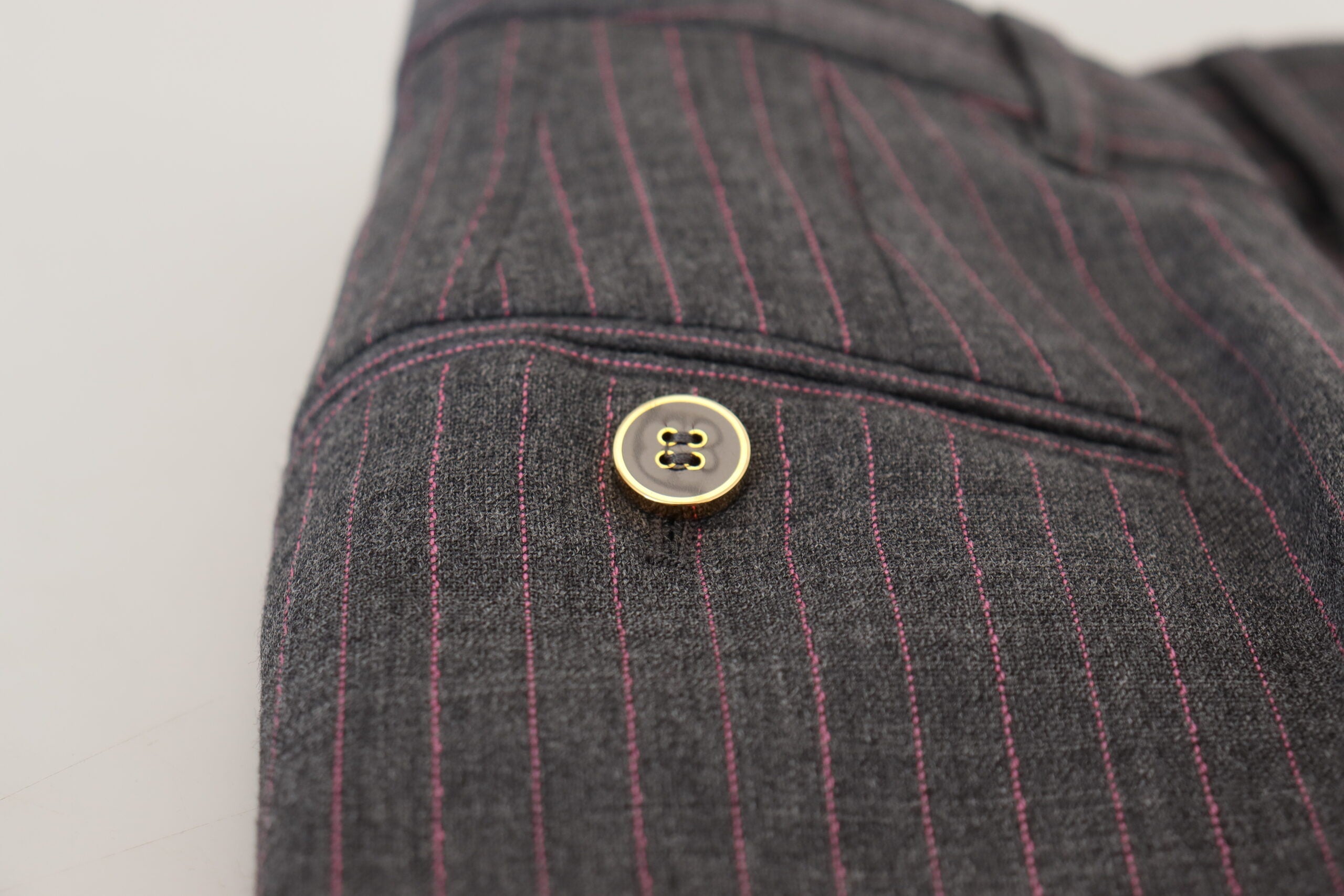 Dolce &amp; Gabbana Елегантни стеснени панталони на сиви райета