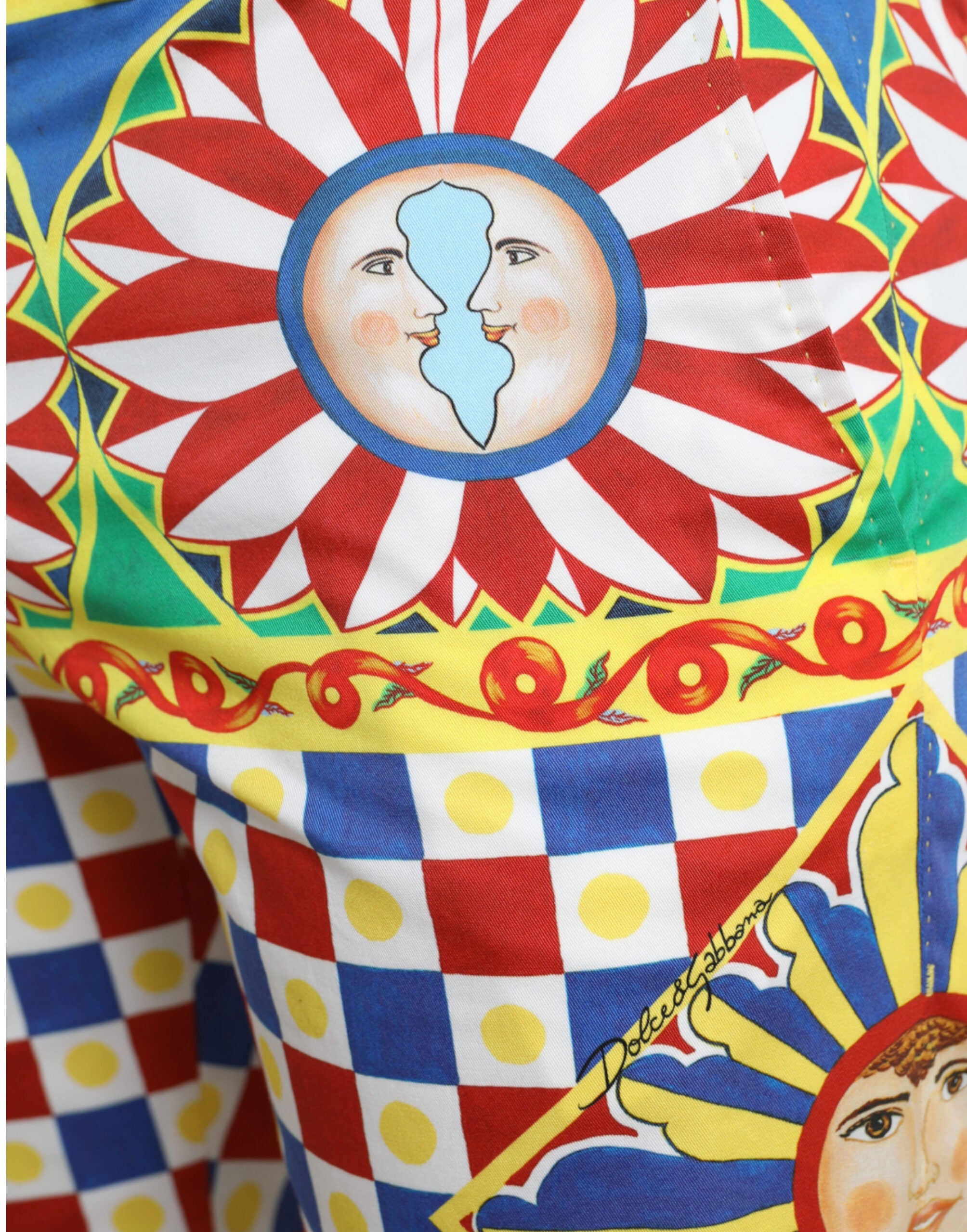 Dolce &amp; Gabbana многоцветни щампи Бермуди