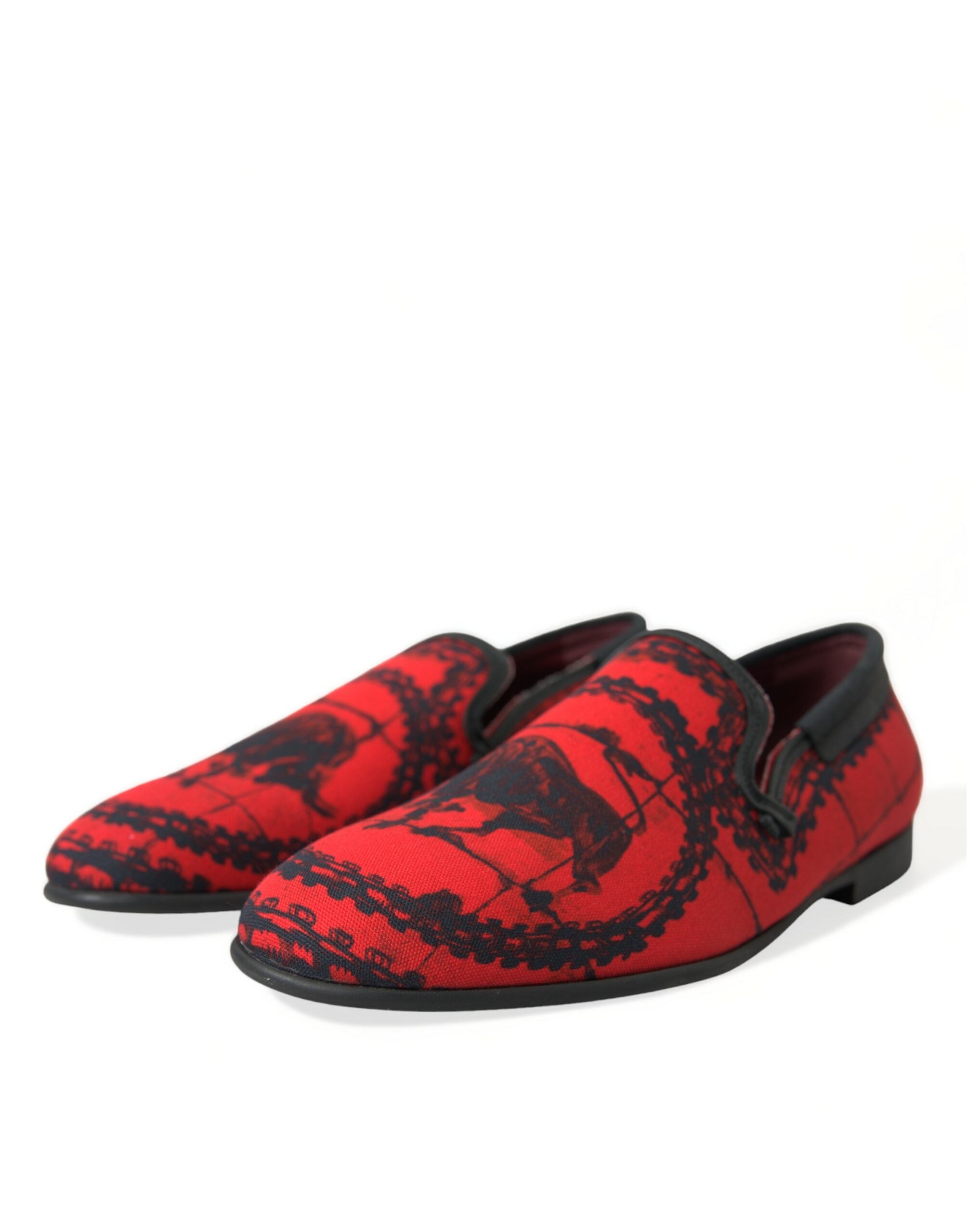 Dolce &amp; Gabbana, вдъхновени от Torero, луксозни червени и черни мокасини