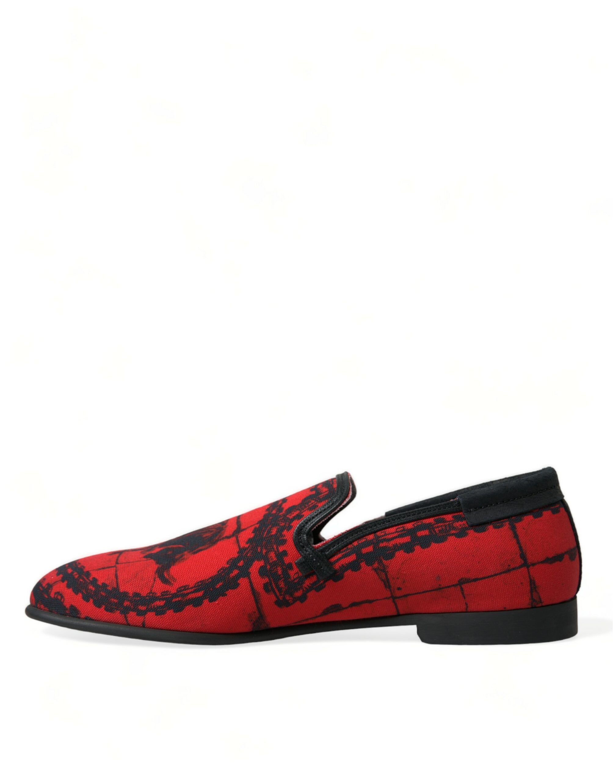 Dolce &amp; Gabbana, вдъхновени от Torero, луксозни червени и черни мокасини
