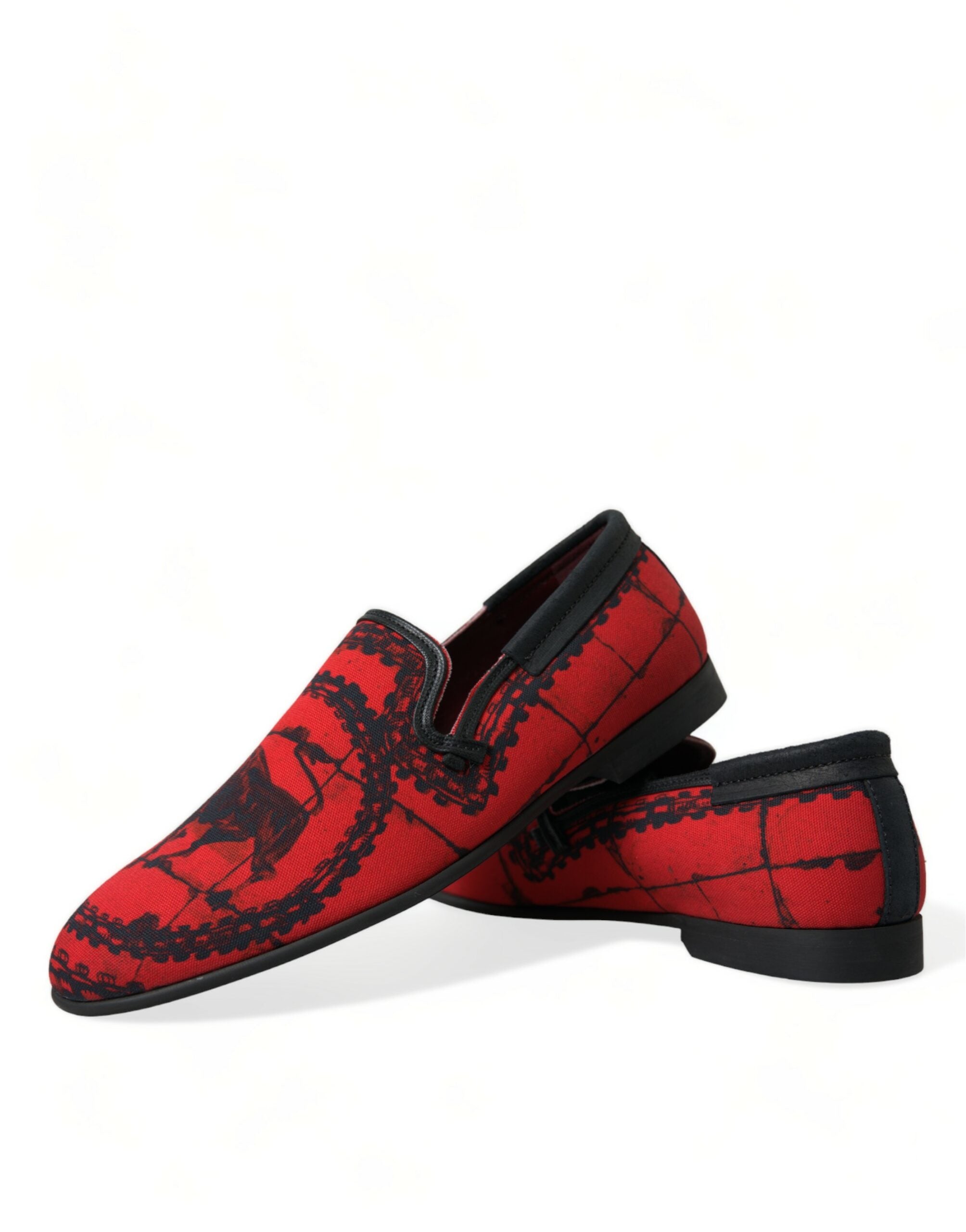 Dolce &amp; Gabbana, вдъхновени от Torero, луксозни червени и черни мокасини
