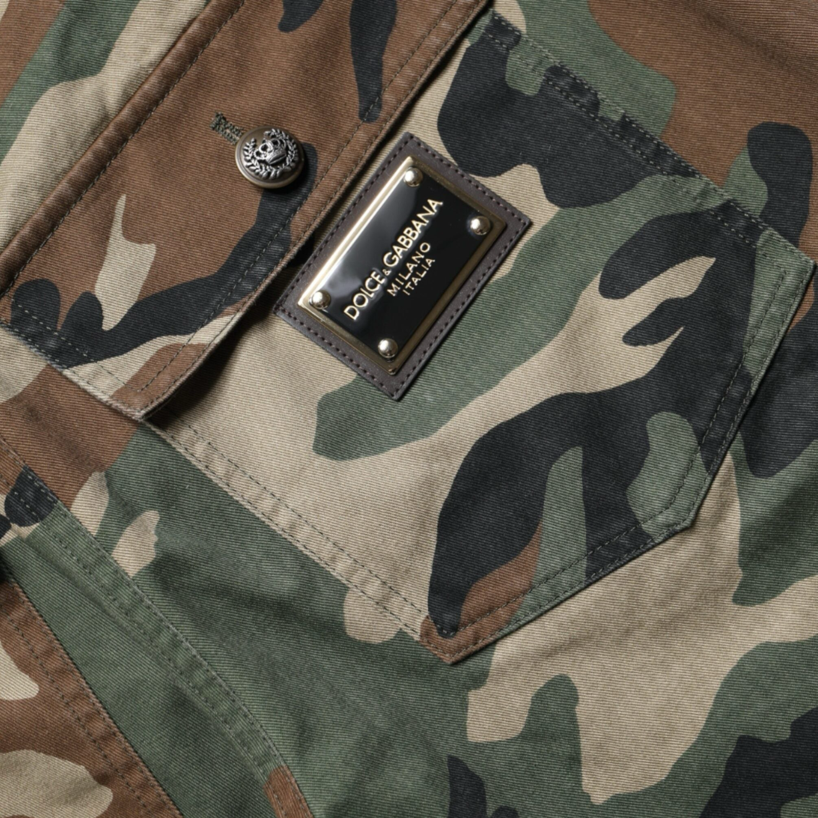 Dolce & Gabbana Camouflage Cargo Pants