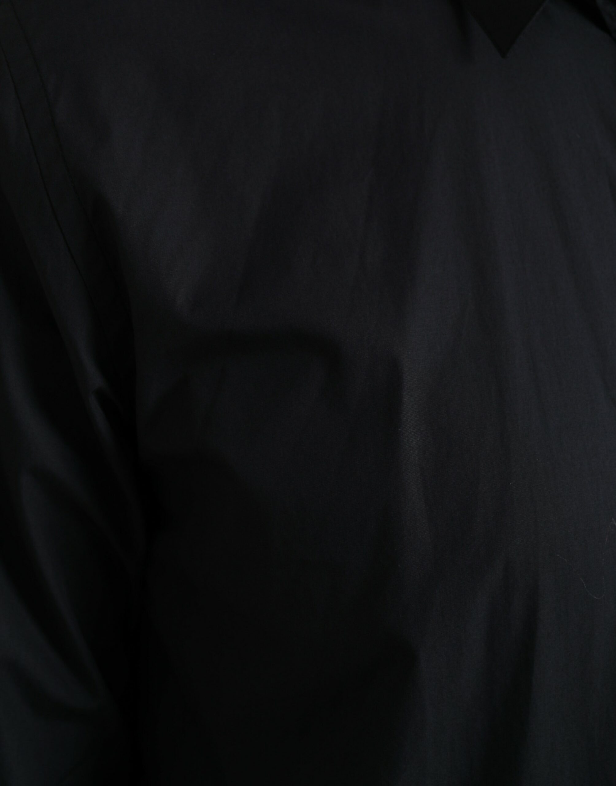 Елегантна тъмносиня прилепнала риза Dolce &amp; Gabbana