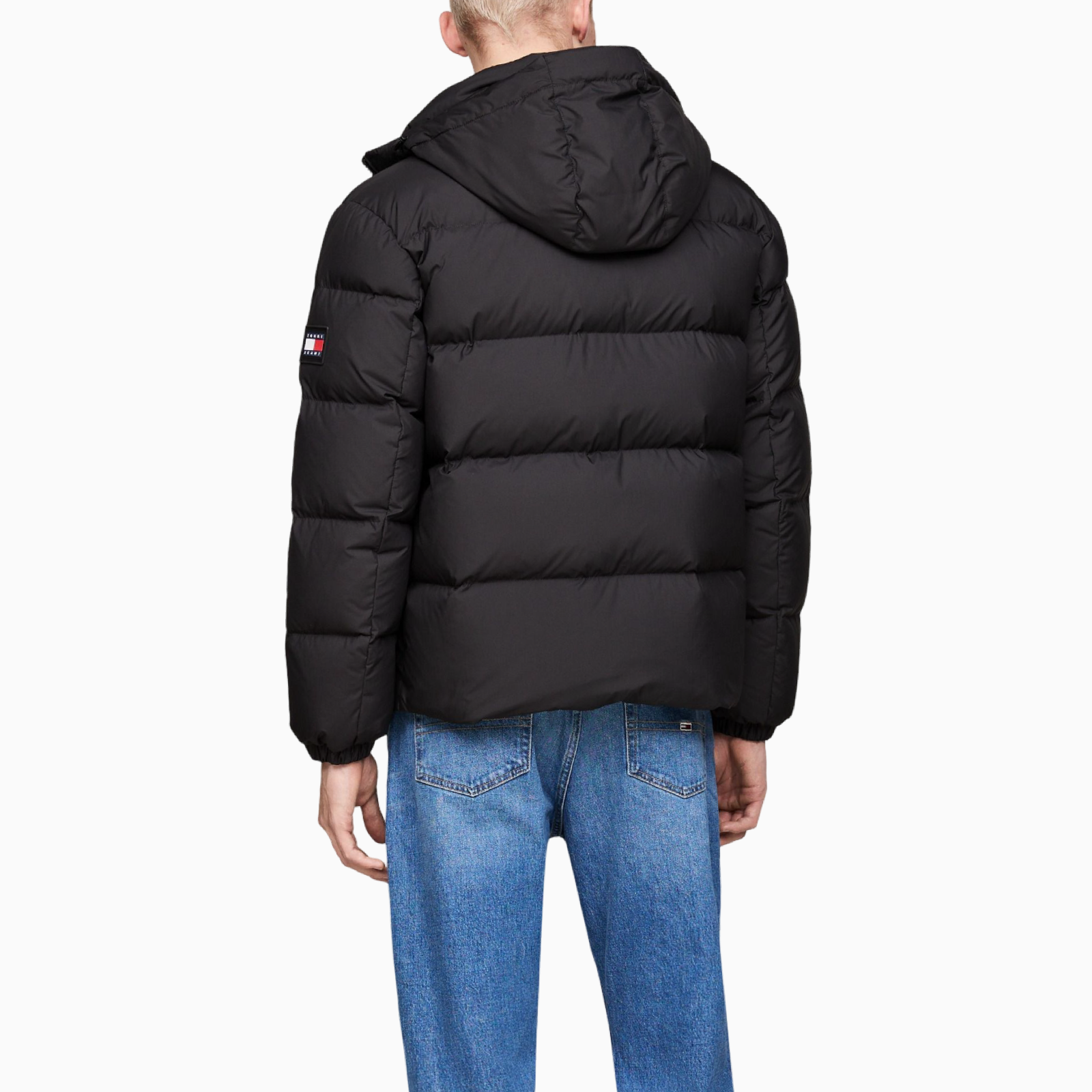 Мъжко зимно яке Tommy Hilfiger Jeans Water-repellent Men Jacket DM0DM19786 Back View