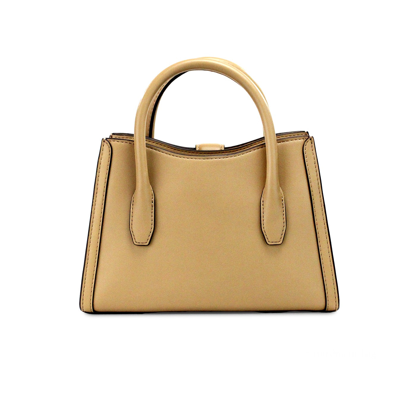 Michael Kors Малка чанта за кръст с цип и изкуствена кожа на цвят Camel