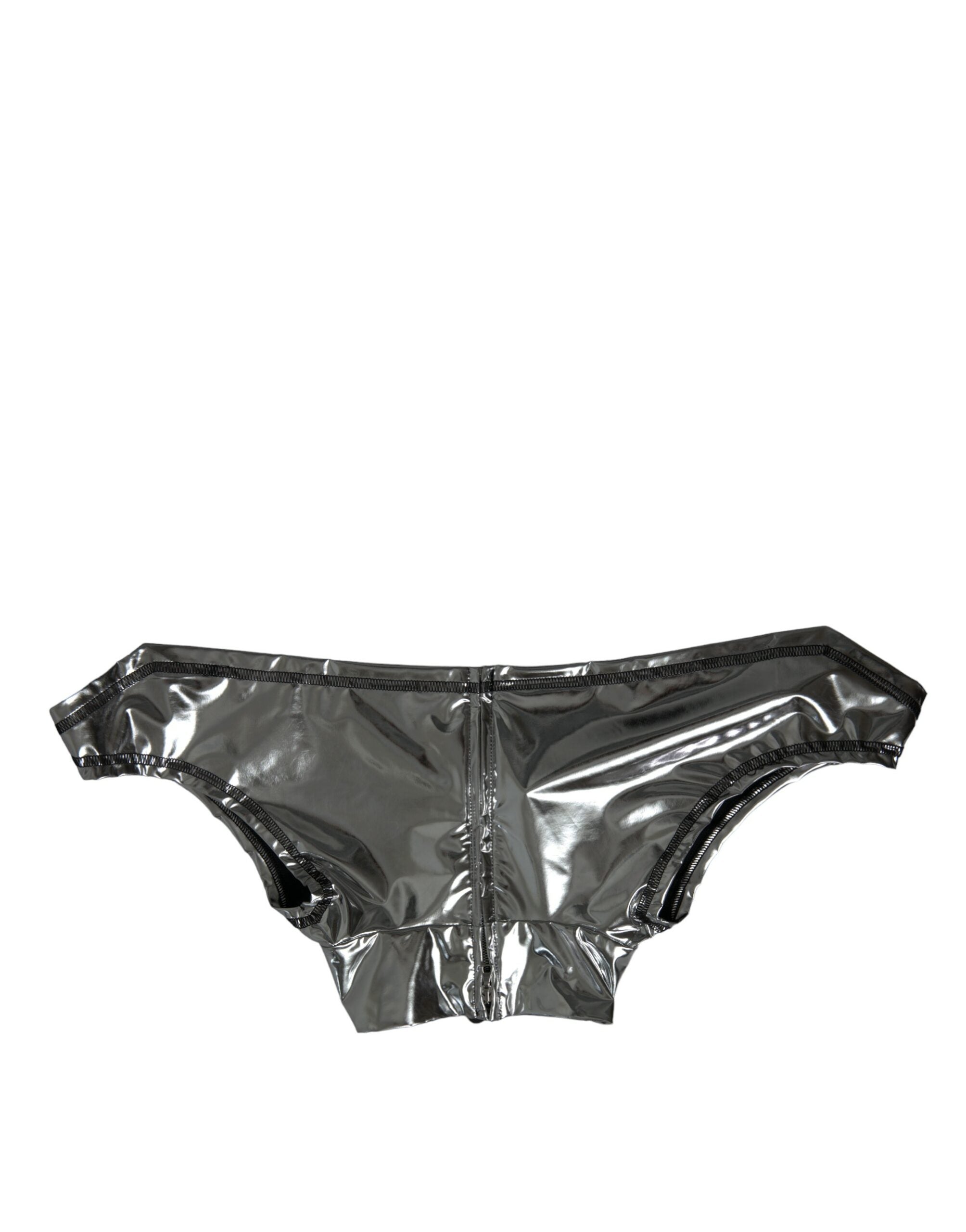 Dolce &amp; Gabbana Silver Elegance Топ с цип