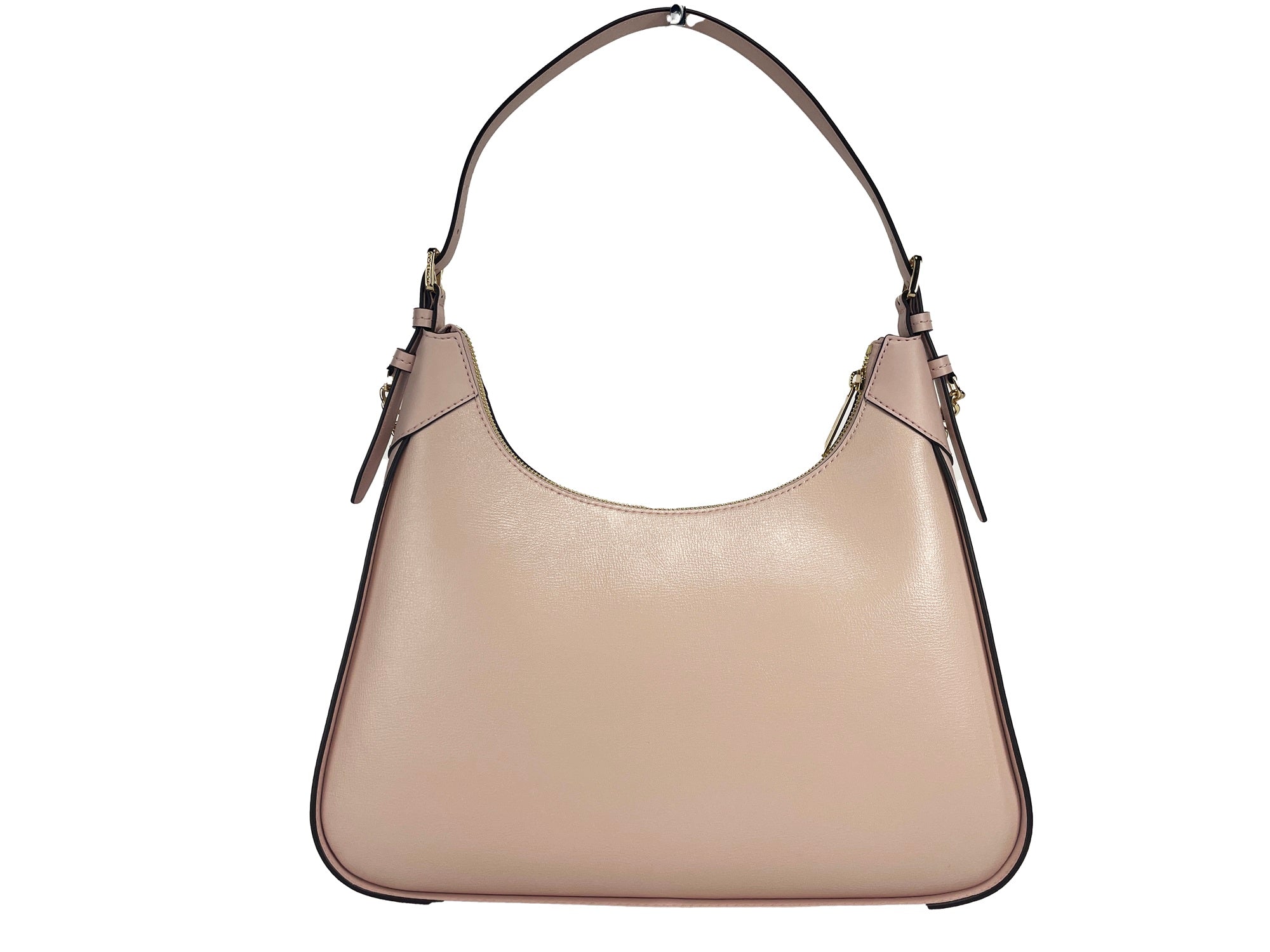 Michael Kors Wilma Large Smooth Leather Chain Shoalder Bag Purse Powder Blush
