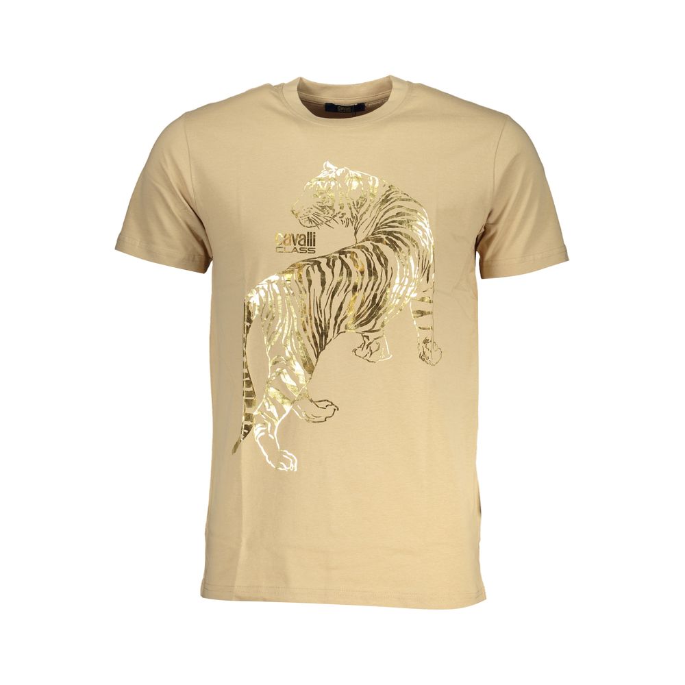 Мъжка тениска Men's t-shirt Cavalli Class
QXT62TJD060 00503 Beige front view