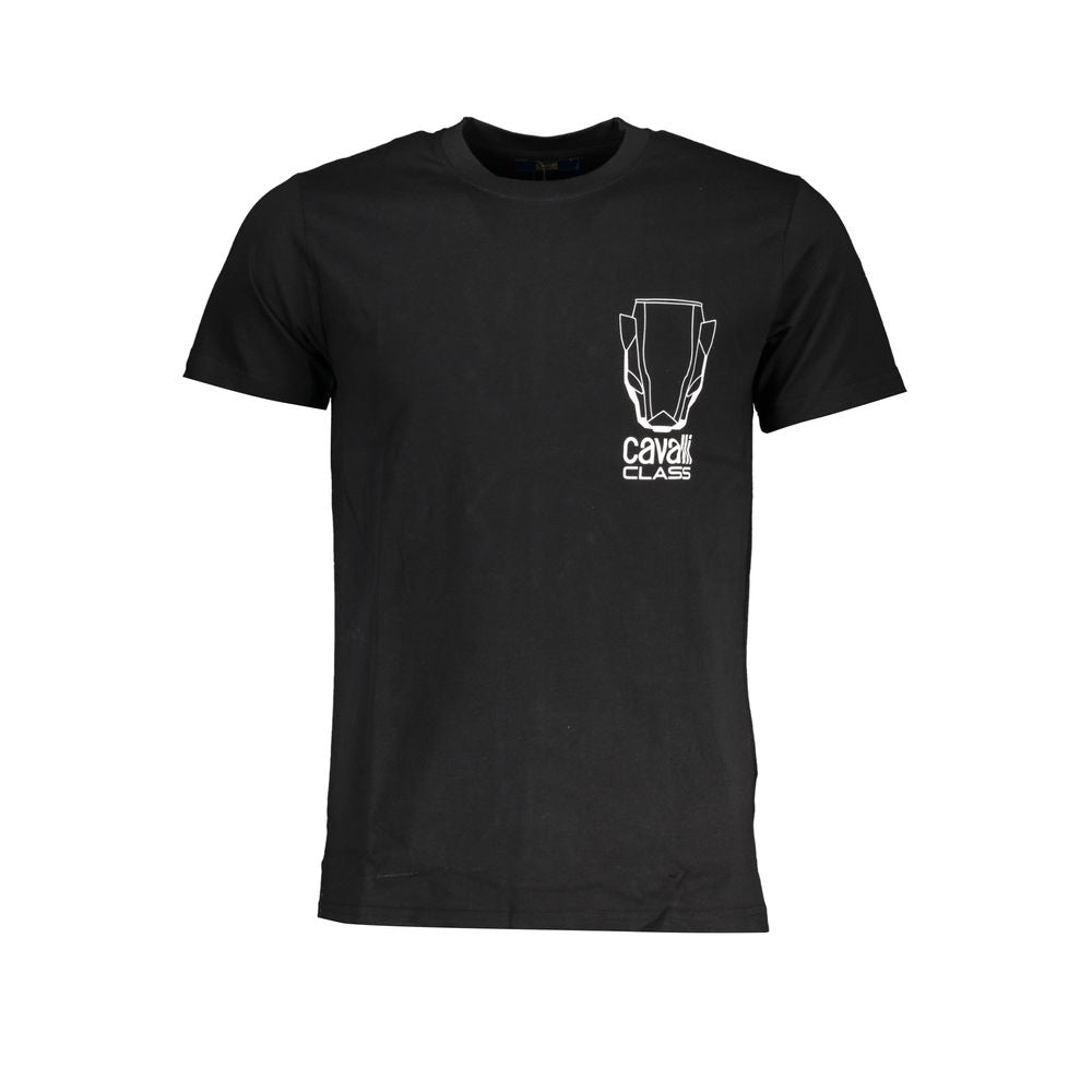 Мъжка тениска Men's t-shirt Cavalli Class
QXT62WJD060 05051 Black front view