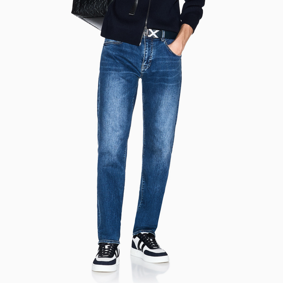 Мъжки дънки Armani Exchange Men Jeans XM000049 AF14266 MB001 Front View