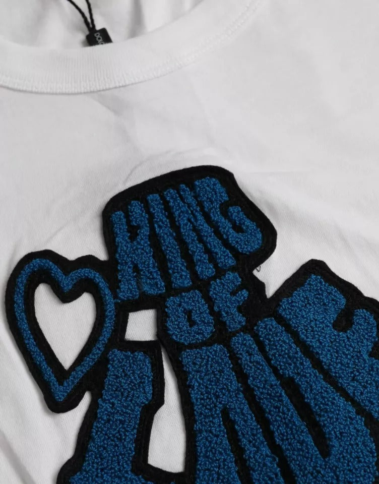 Dolce & Gabbana King Of Love Round Men T-shirt