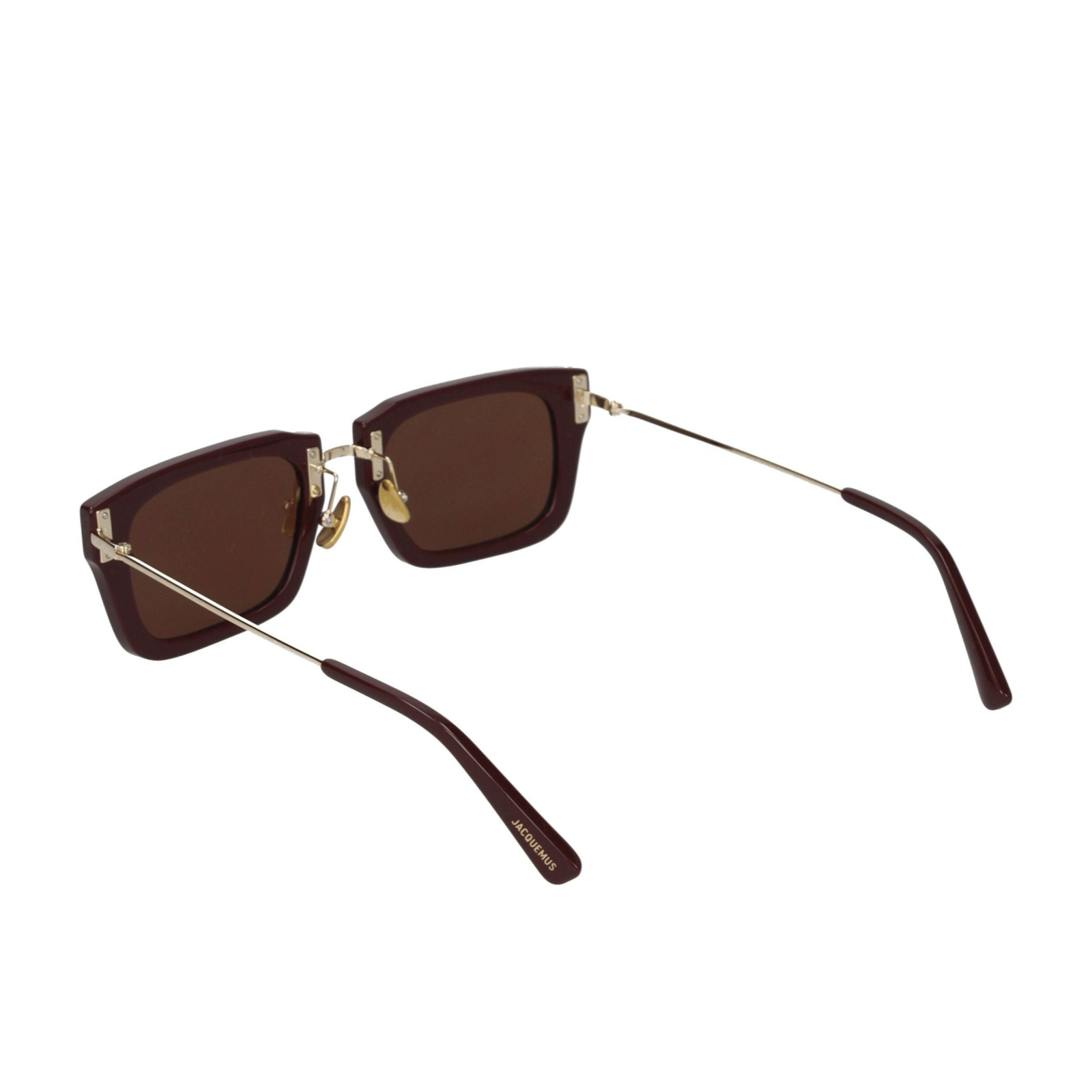 Jacquemus Brown Haircalf Sunglass