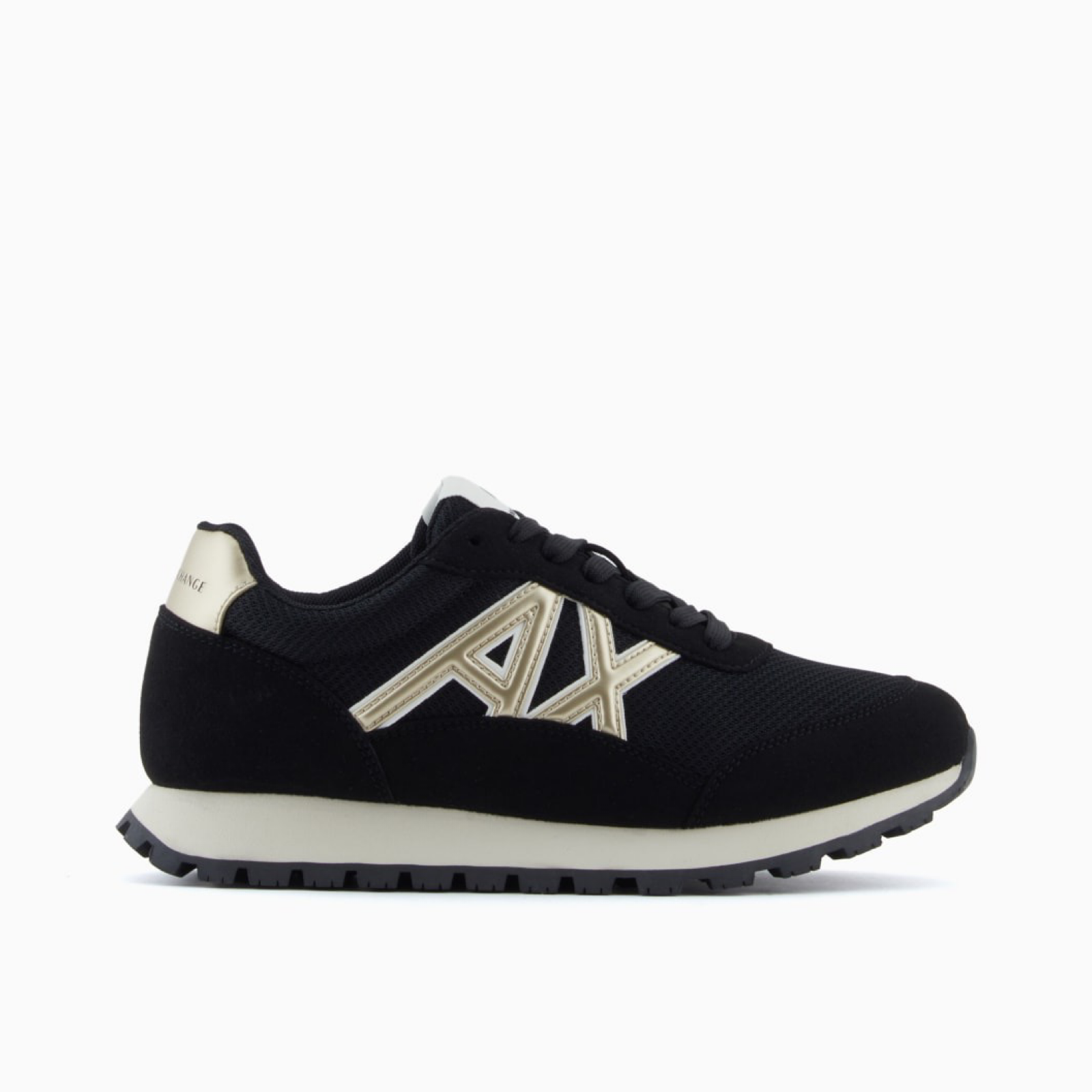 Дамски черни маратонки Armani Exchange XW002150 AF19388 Lateral View