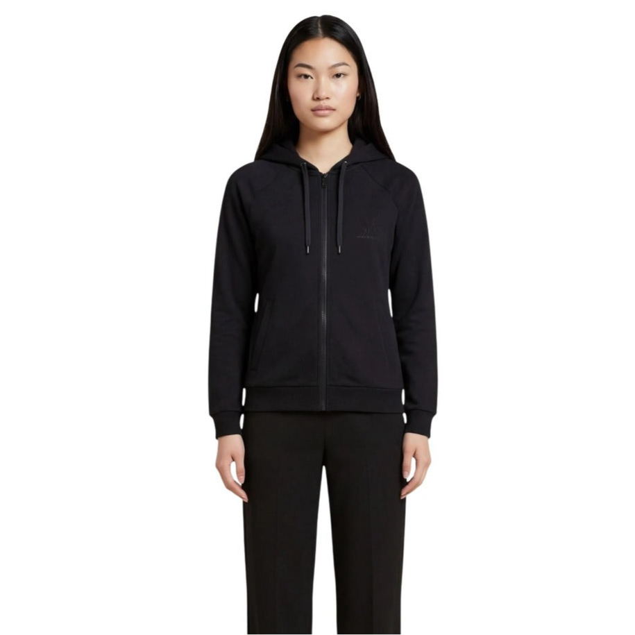 Дамски черен суичър Armani Exchange Women Sweatshirt XW002814 AF13397 UC001 Front View