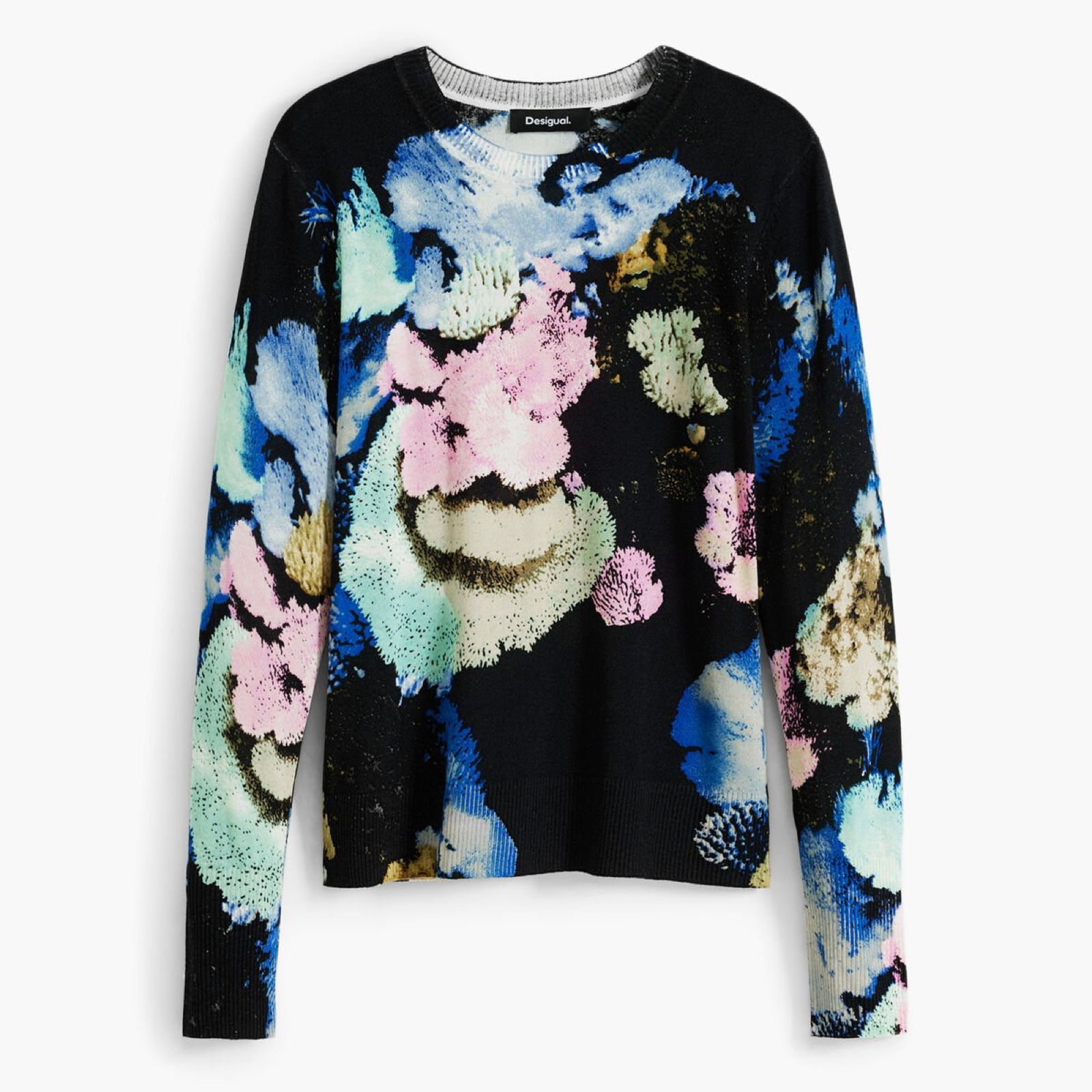 Дамски пуловер Desigual Women Sweater 25WWJF46 5025 Front View