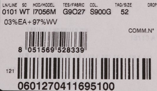 Елегантна жилетка на сиви райета Dolce &amp; Gabbana