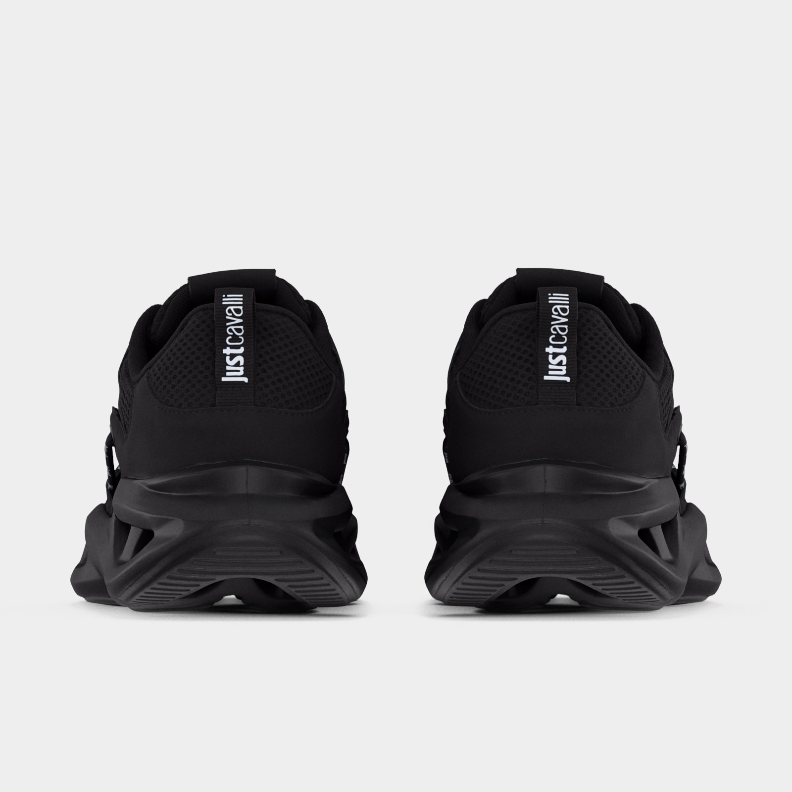 Мъжки маратонки Just Cavalli Fondo Vannie 80QA3SV2 ZSE47 899 Men Sneakers Heel View