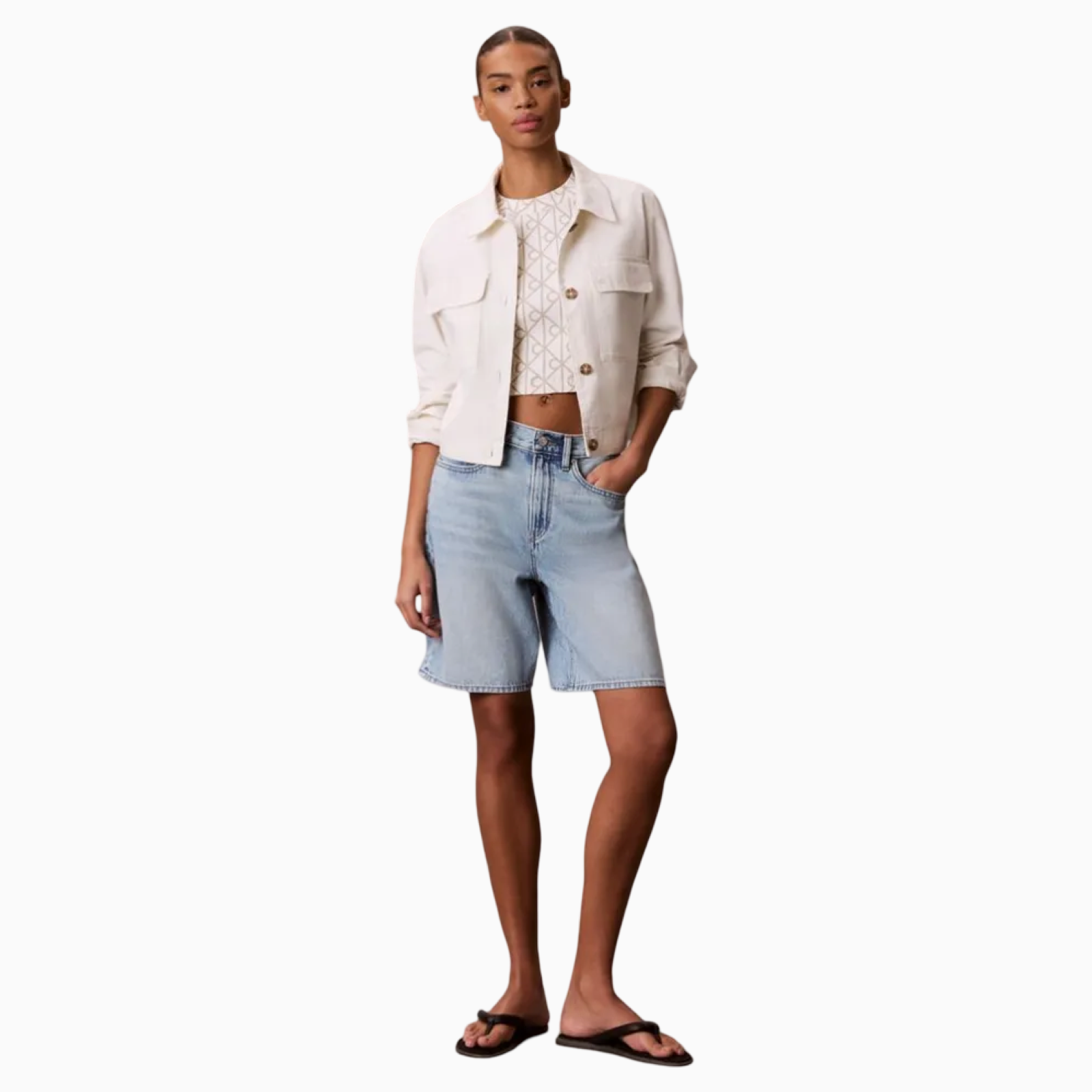 Мъжка тениска Calvin Klein Jeans Women T-shirt LV047G830G YAS Front View
