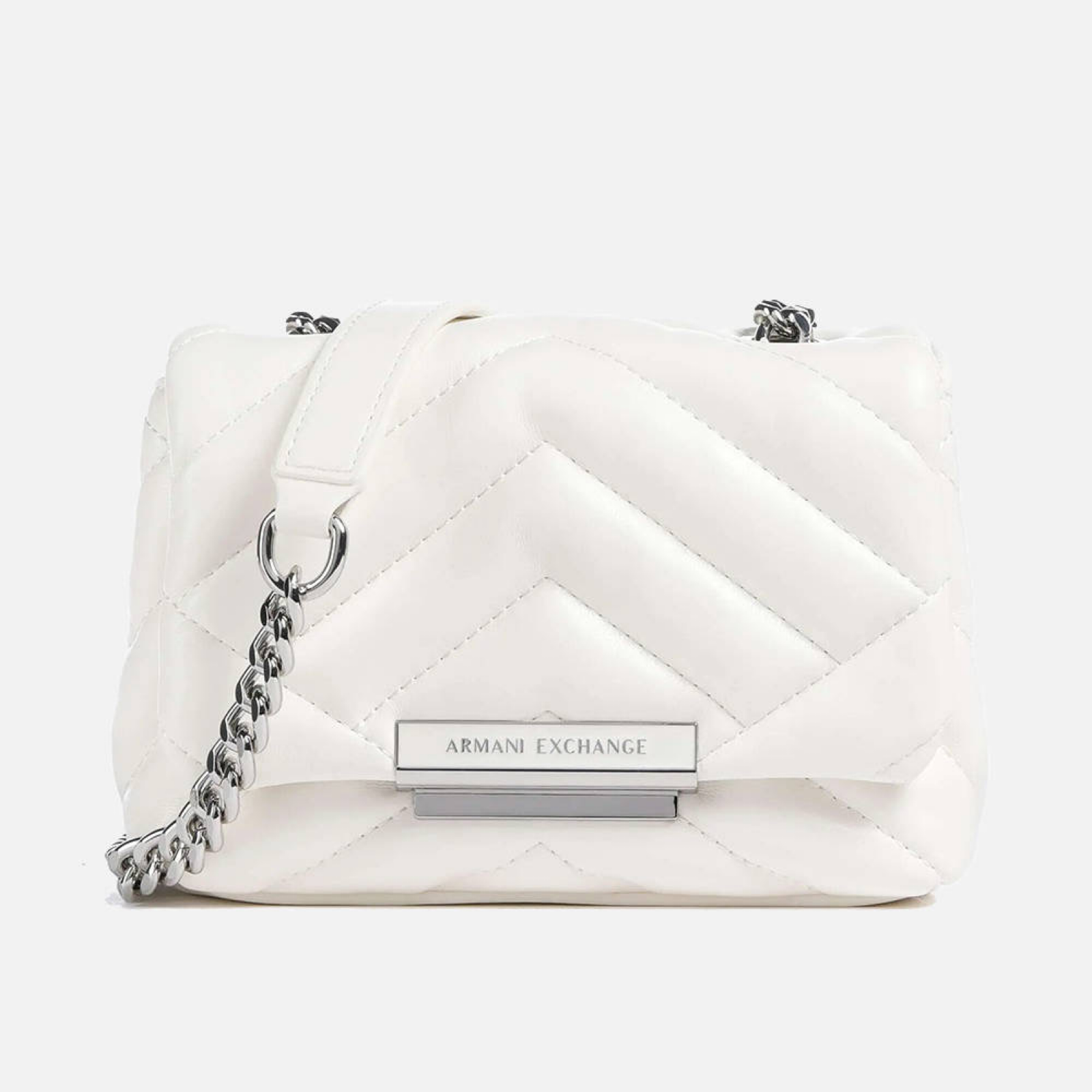 Дамска бяла чанта Armani Exchange 948587 4R742 Front View