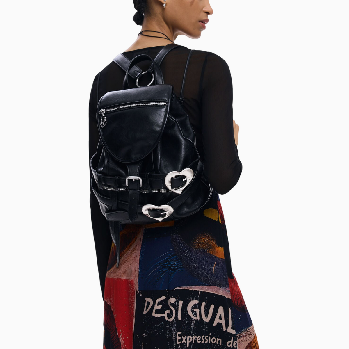 Дамска раница Desigual Women Backpack 26WAKP09 2000 Model View