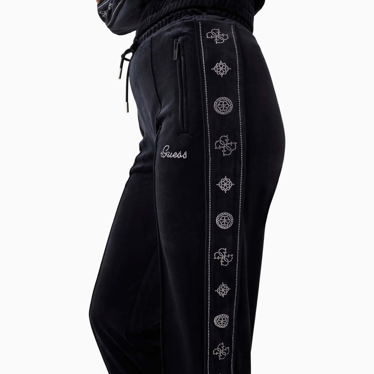 Дамски спортен панталон Guess Women Sweatpants V6BB10K6303 JBLK Close-Up