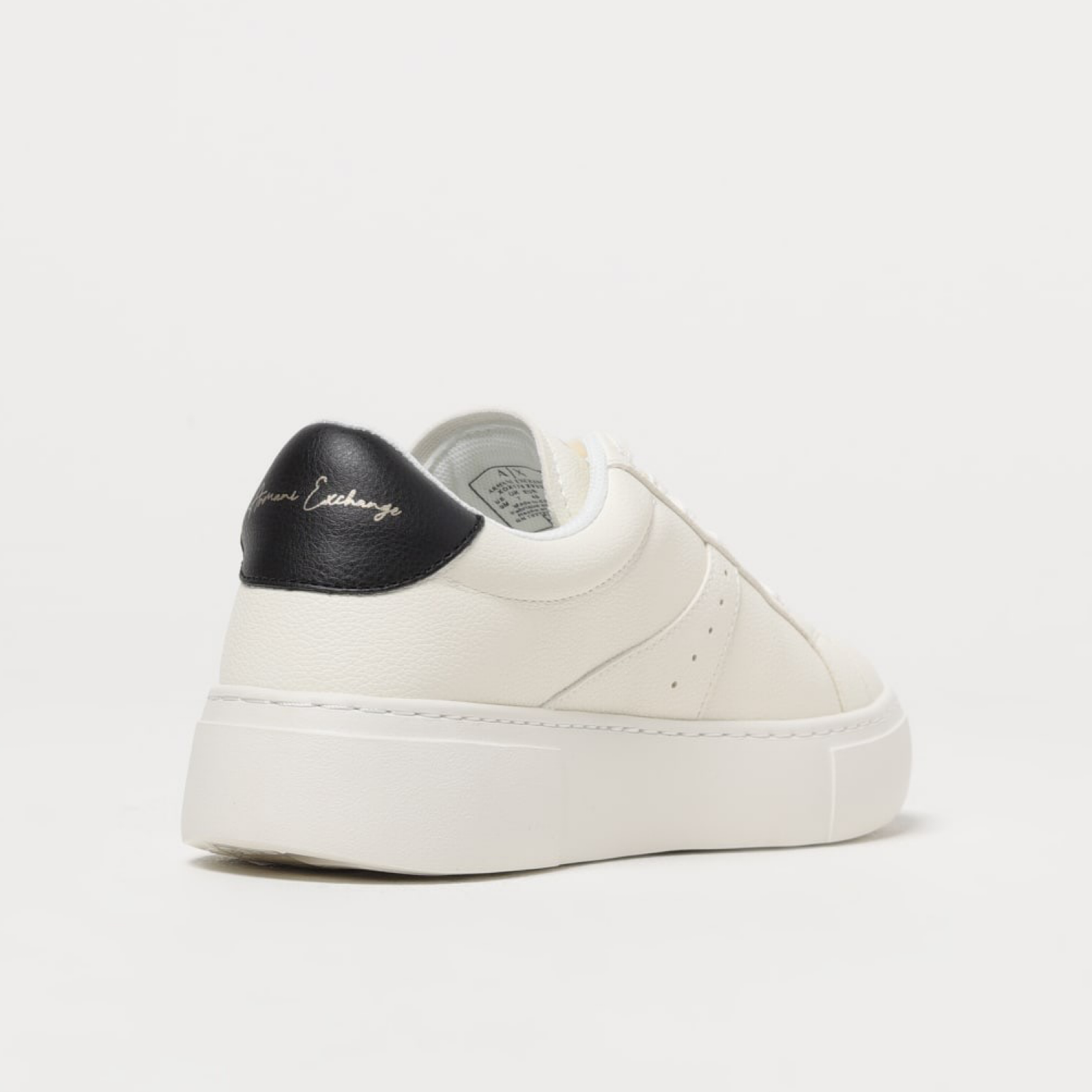 Дамски кецове Armani Exchange Women Sneakers XDX179 XV930 N480 Heel View