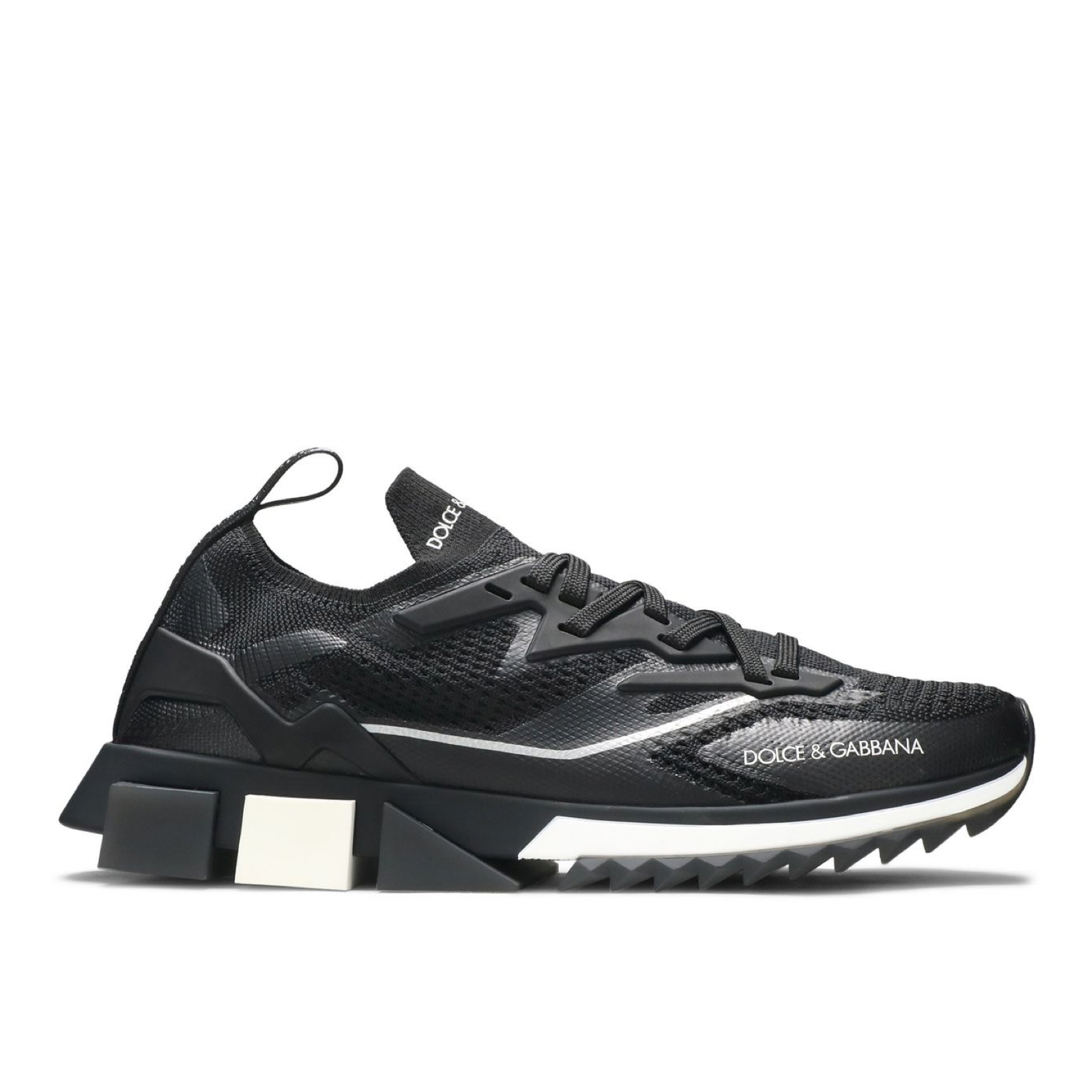 Dolce & Gabbana Sorrento Sport Stretch Women Sneakers Lateral View