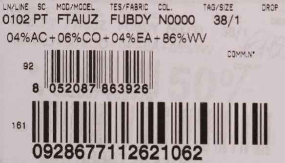 Dolce &amp; Gabbana Елегантен панталон с висока талия и златни детайли