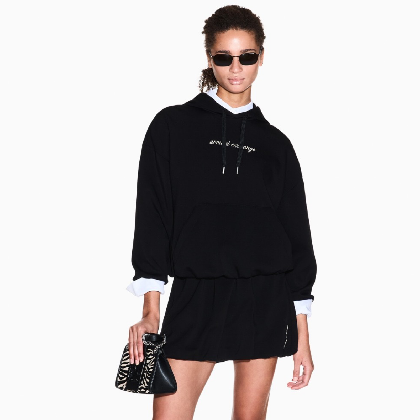 Дамски суичър Armani Exchange Women Sweatshirt XM002395 AF16111 UC001 Front View