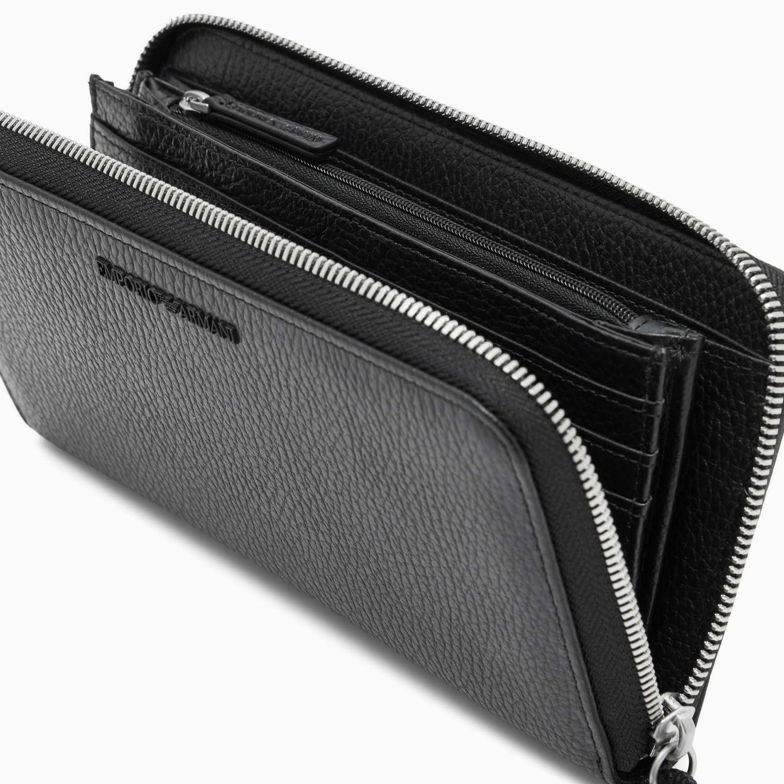 Мъжко клъч портмоне Emporio Armani 
Y4R169 Y068E 80001 Top View
