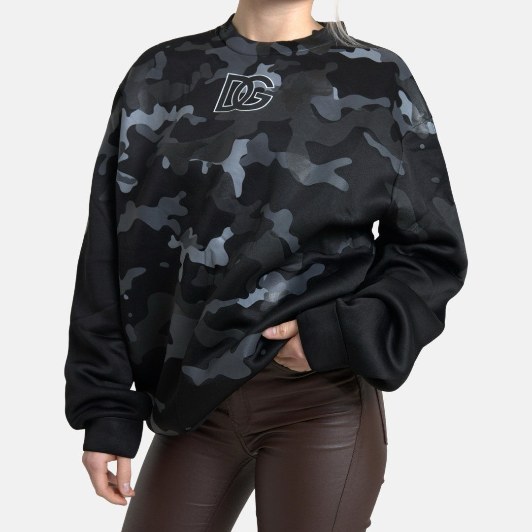 Dolce & Gabbana Camouflage Women Sweatshirt