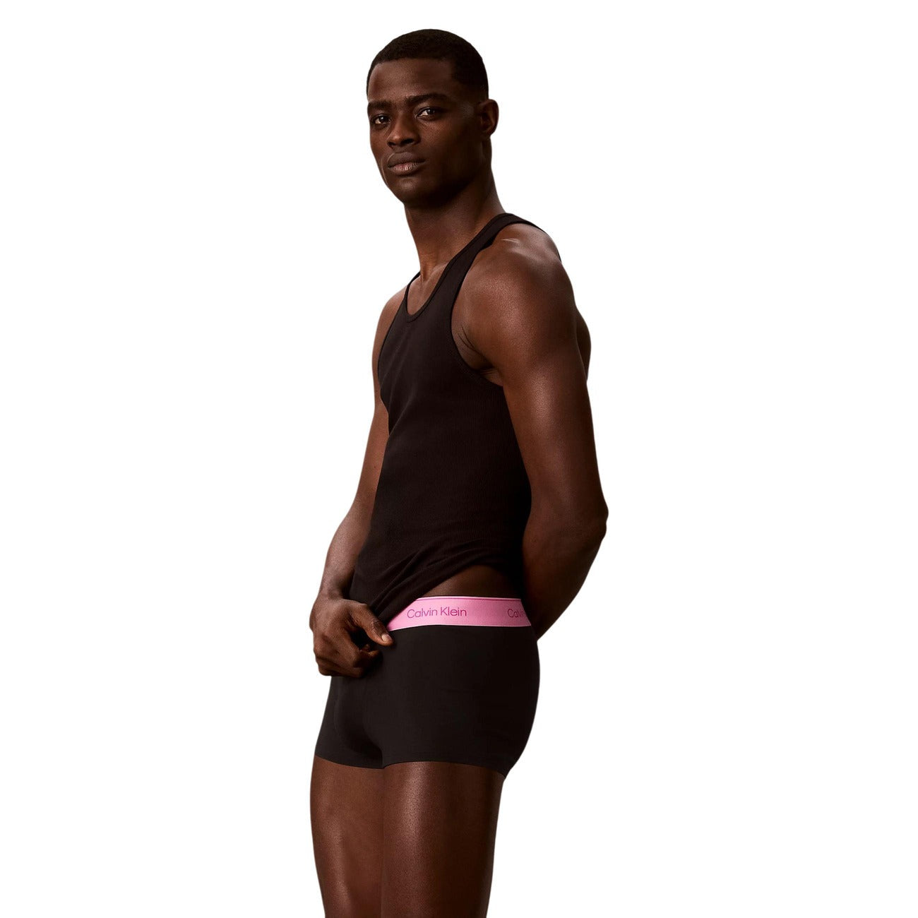 5 броя мъжки боксерки Calvn Klein Men 5-pack Boxers LV00NB4550 4X4 Side View