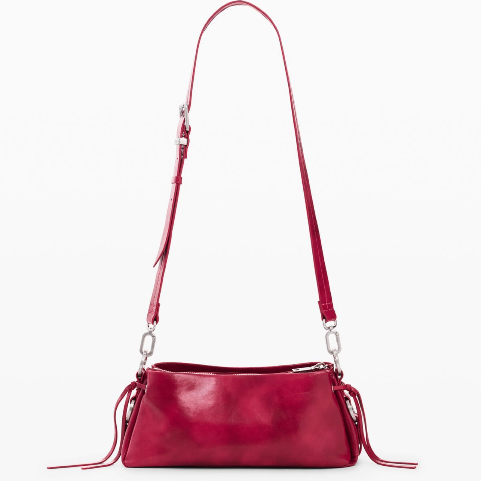 Дамска червена чанта Desigual Women Crossbody Bag 26WAXP65 3026 Back View