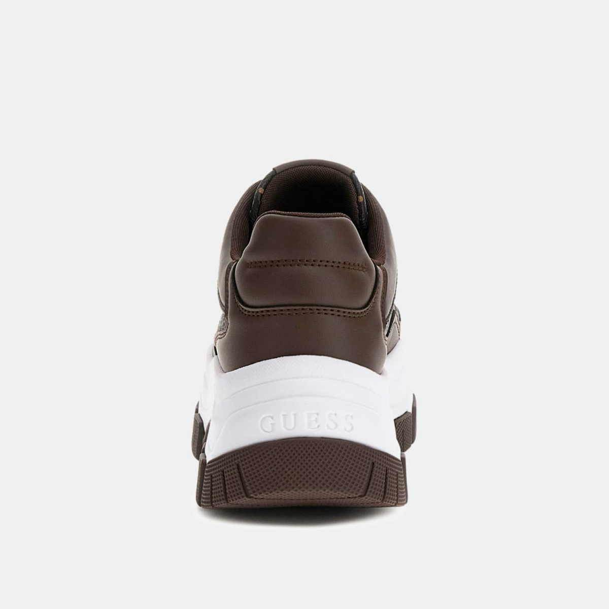Дамски кецове Guess Berrett 4G Women Sneakers FLFBRTPEL12 BROWN Heel View