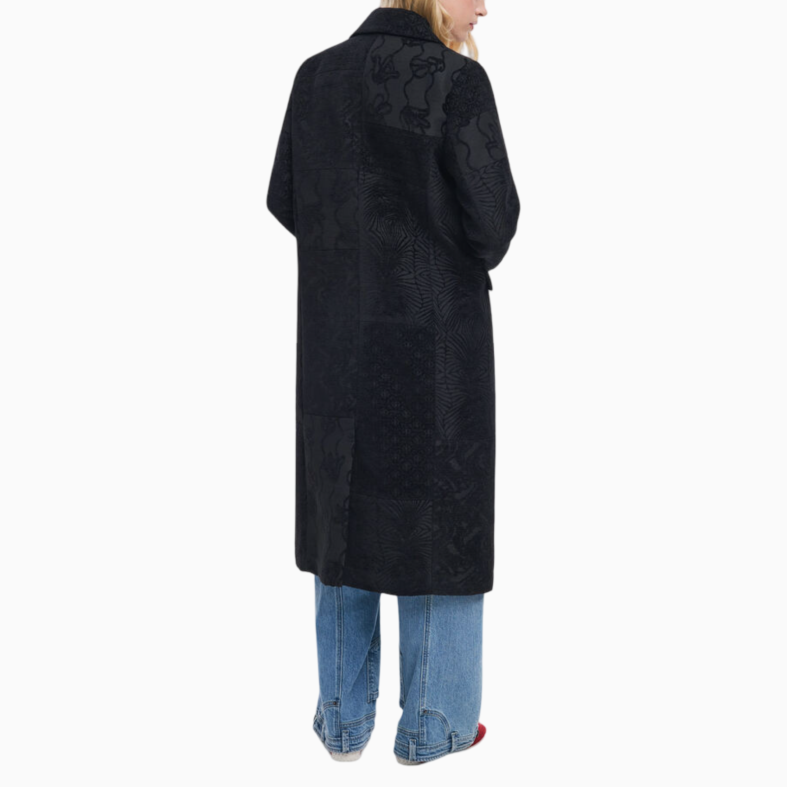 Дамско палто Desigual Women Coat 25WWEW16 Back View