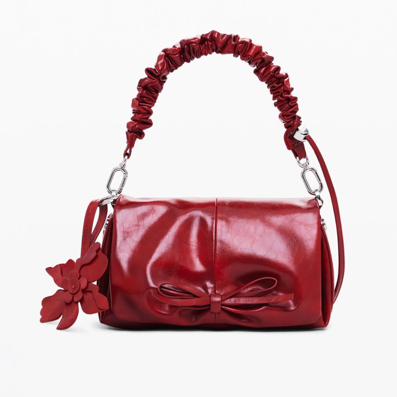 Дамска червена чанта Desigual Bag 25WAXPC8 Front View