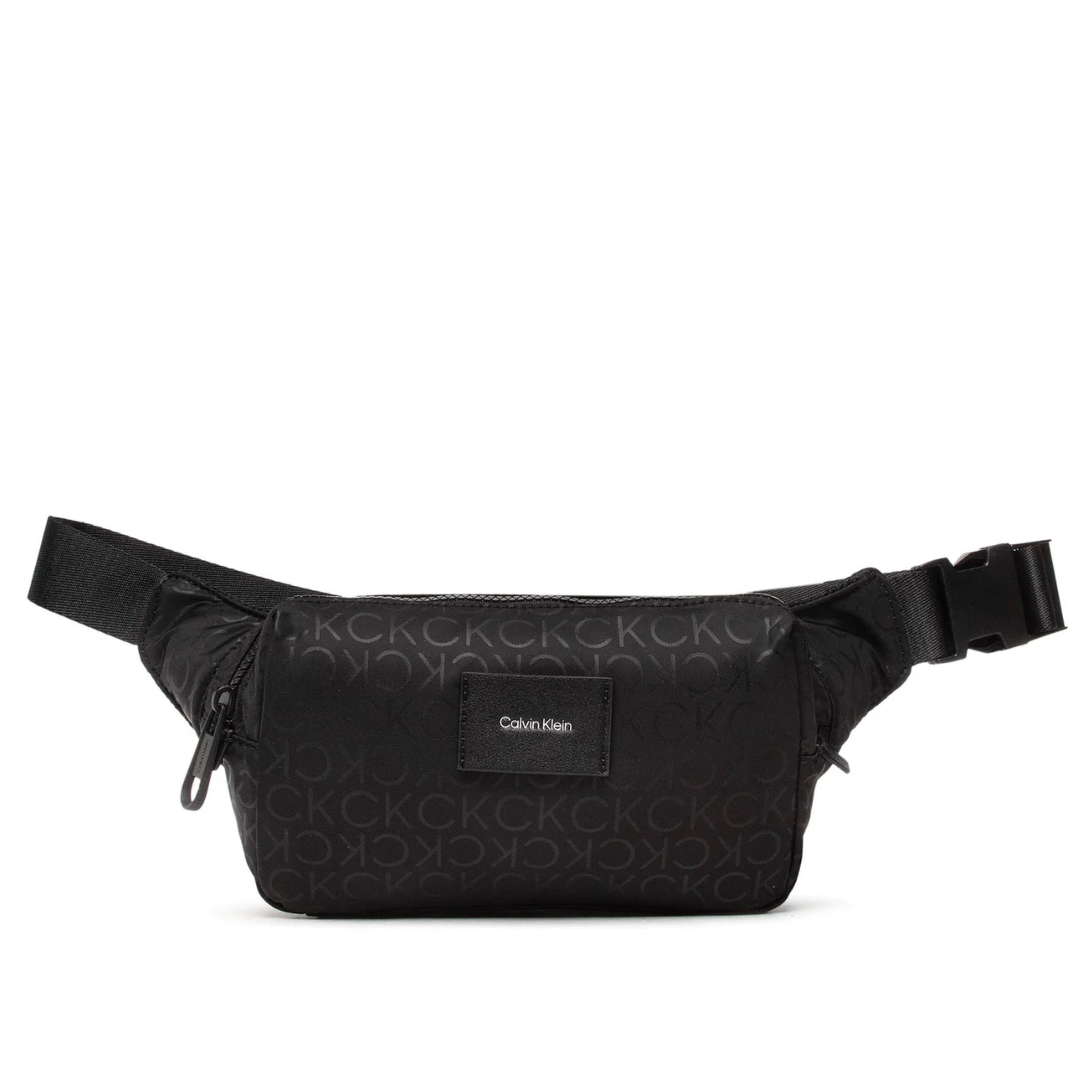 Мъжка чанта за кръст / чанта банан Calvin Klein K50K509244 в черно