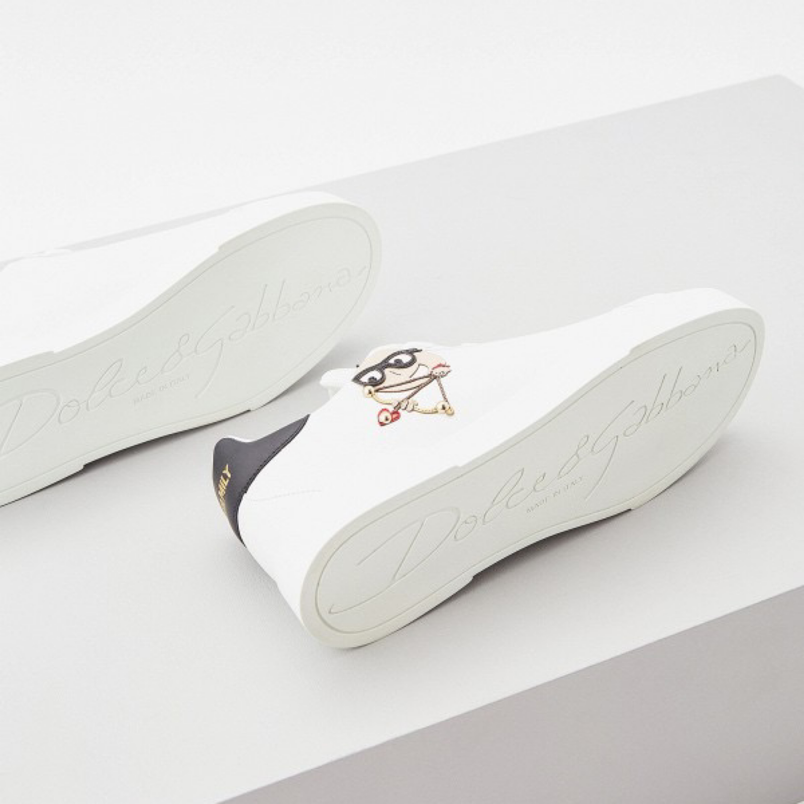 Dolce & Gabbana #DGFamily Portofino Women Sneakers Insole View