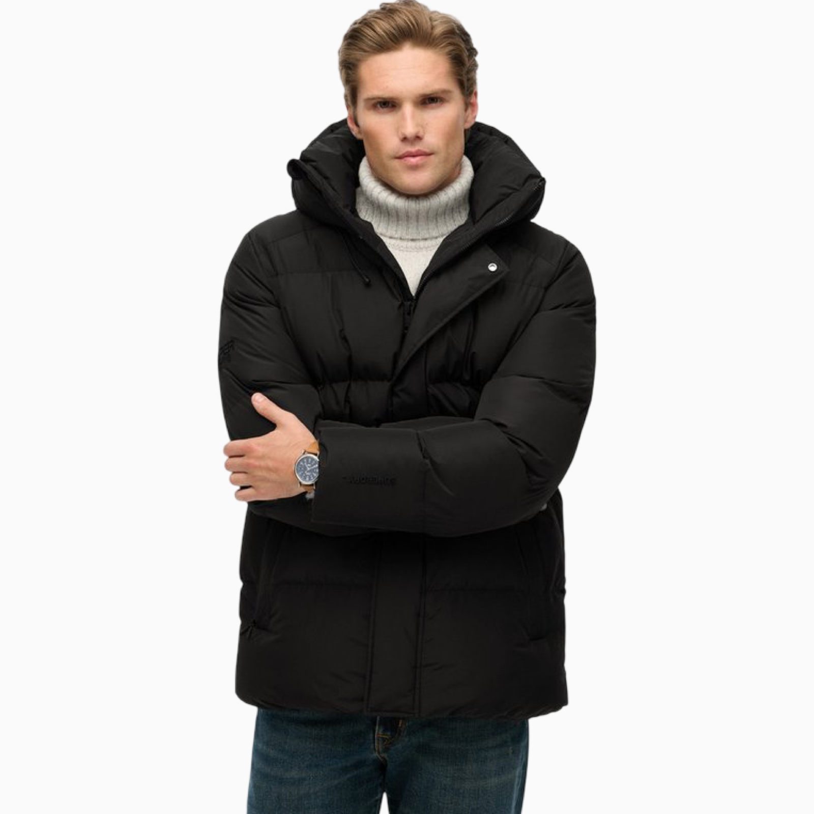 Мъжко зимно яке Superdry Men Jacket M5012285A Front View
