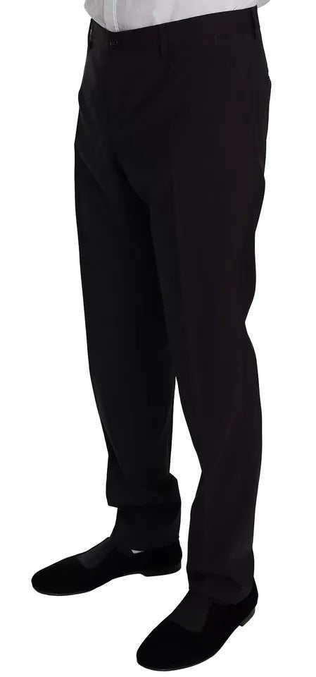 Dolce &amp; Gabbana Purple MARTINI вълнен еластичен костюм от 2 части