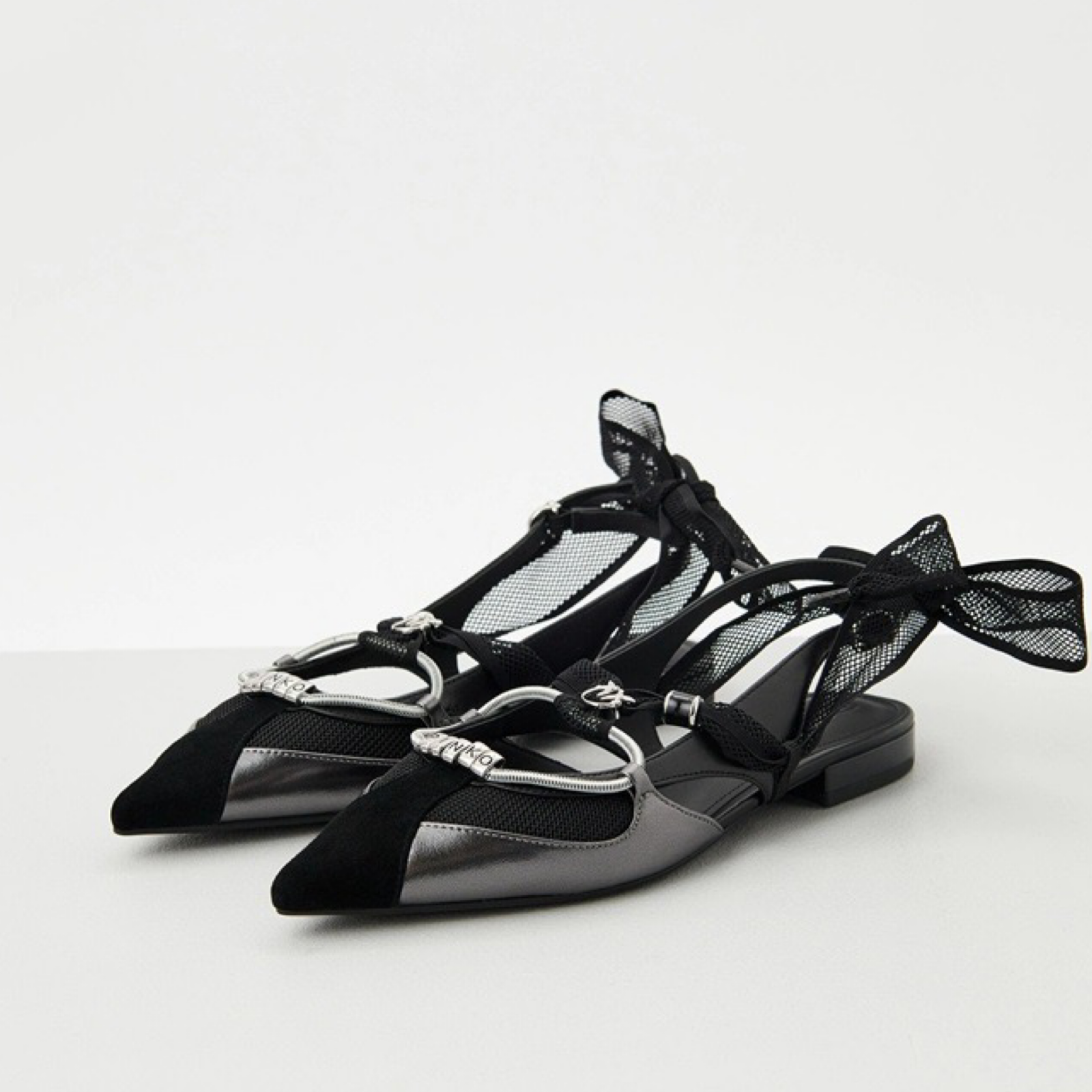 Pinko Women Ballerinas Gianira 30 SD0547 P003 Z99 Lateral View