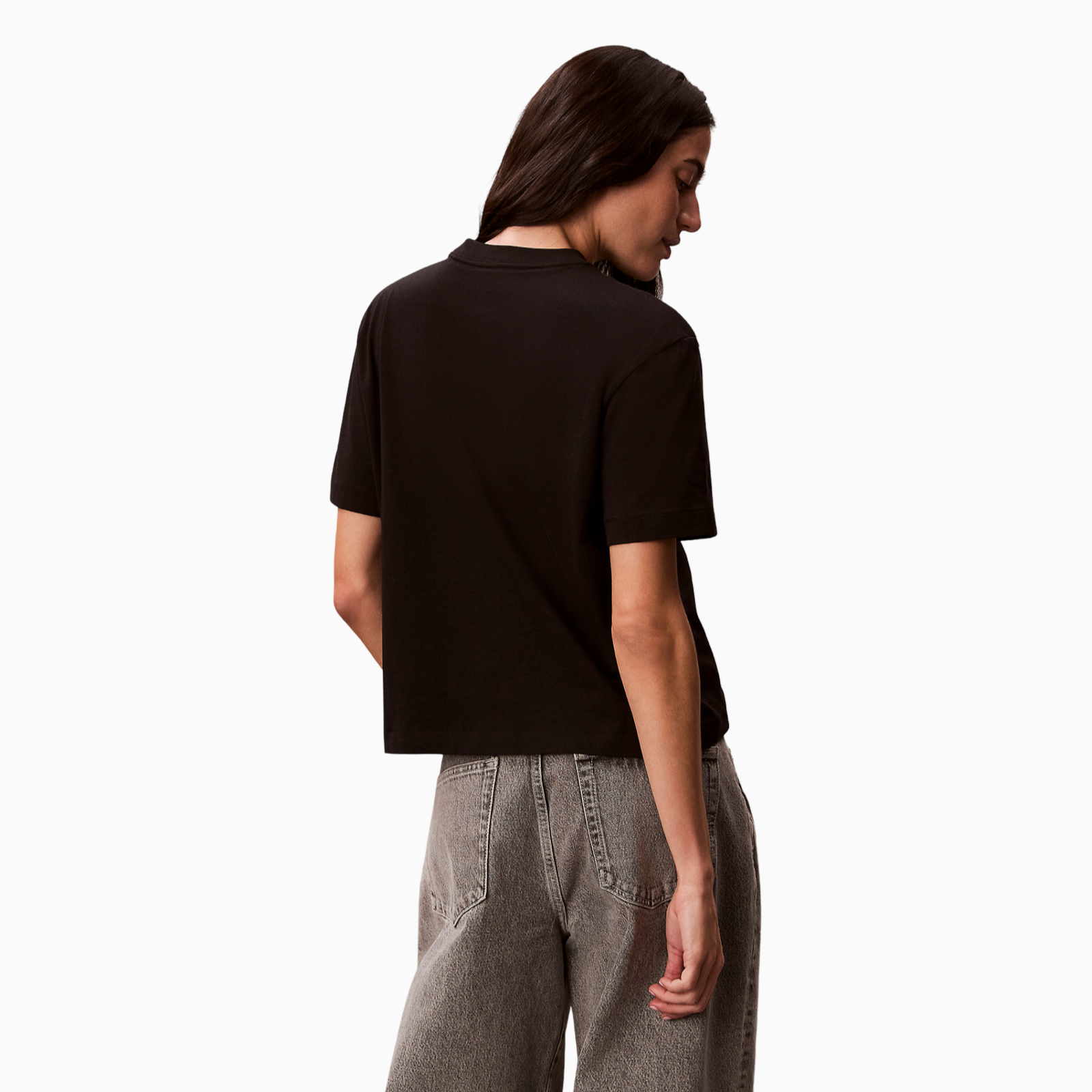 Дамска тениска Calvin Klein Jeans Women T-shirt LV047F820G UB1 Back View