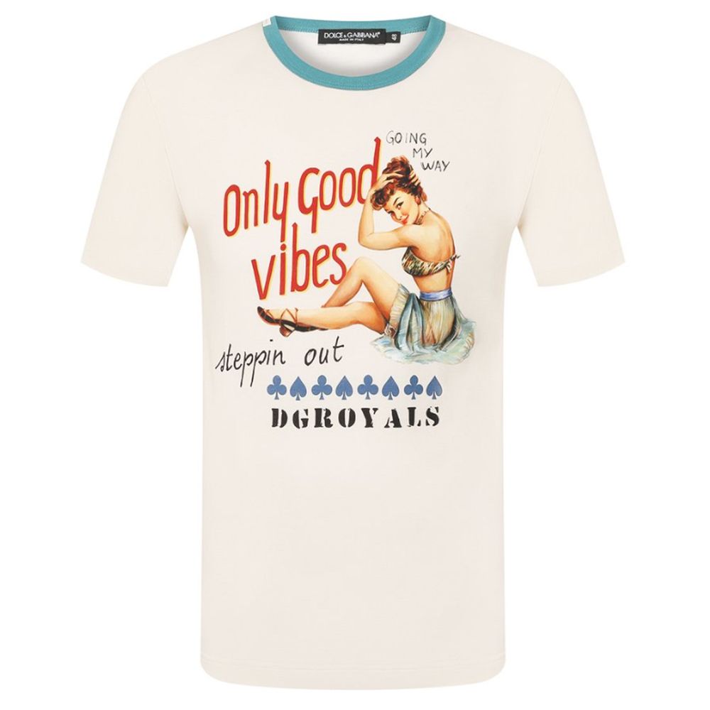 Dolce & Gabbana Good Vibes Men T-Shirt
