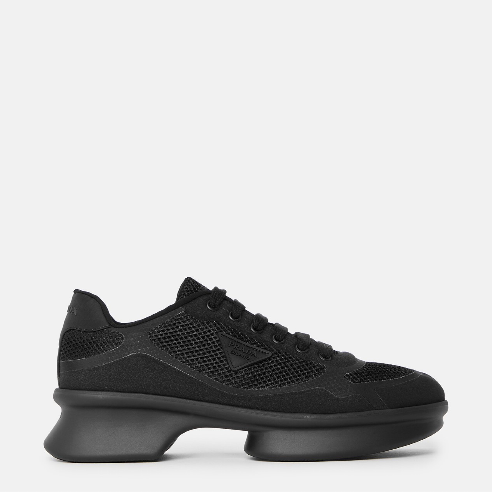 Prada Re-Nylon Women Sneakers 1E937NYZUF050F0002 Lateral View