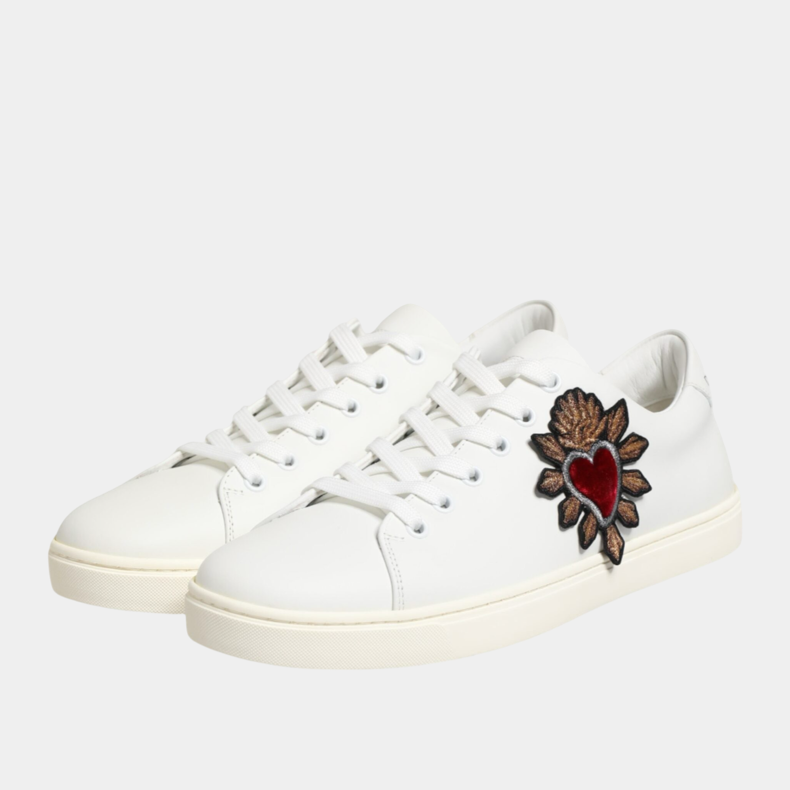 Dolce & Gabbana Sacred Heart Women Sneakers Medial View