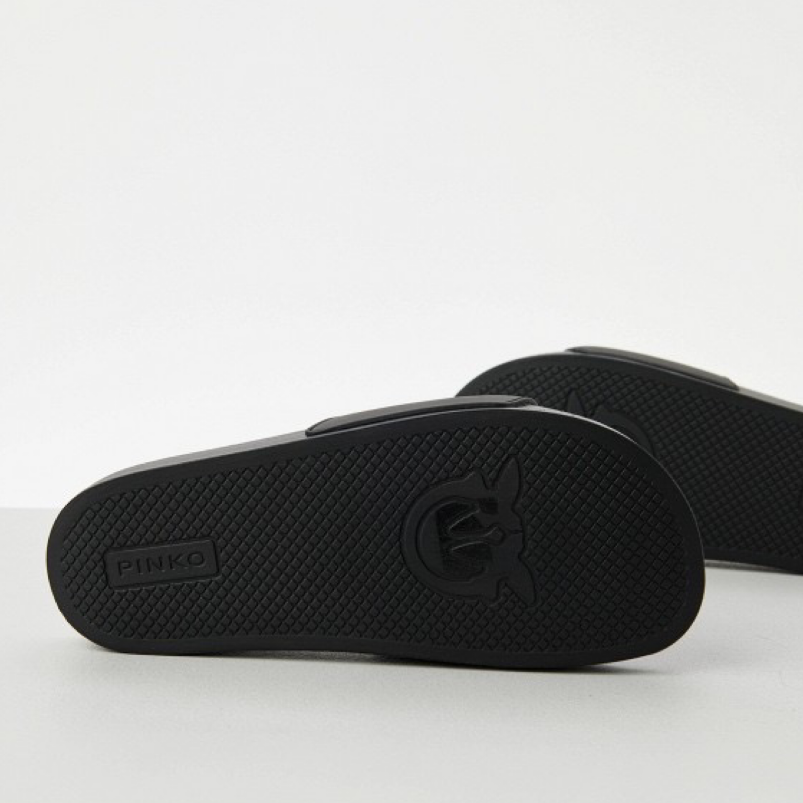  Дамски черни джапанки Pinko women’s slippers SS0093 E027 Z99 Insole view 
