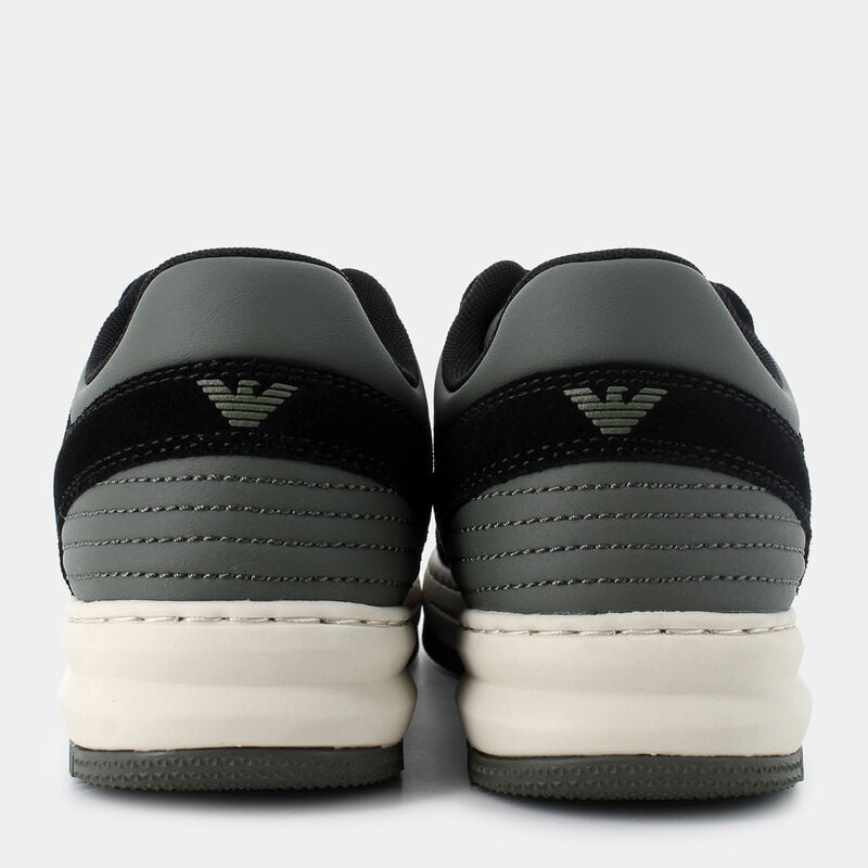 Мъжки кецове EA7 Emporio Armani Sonic Dart Men Sneakers X8X195 XK409 U268 Heel View
