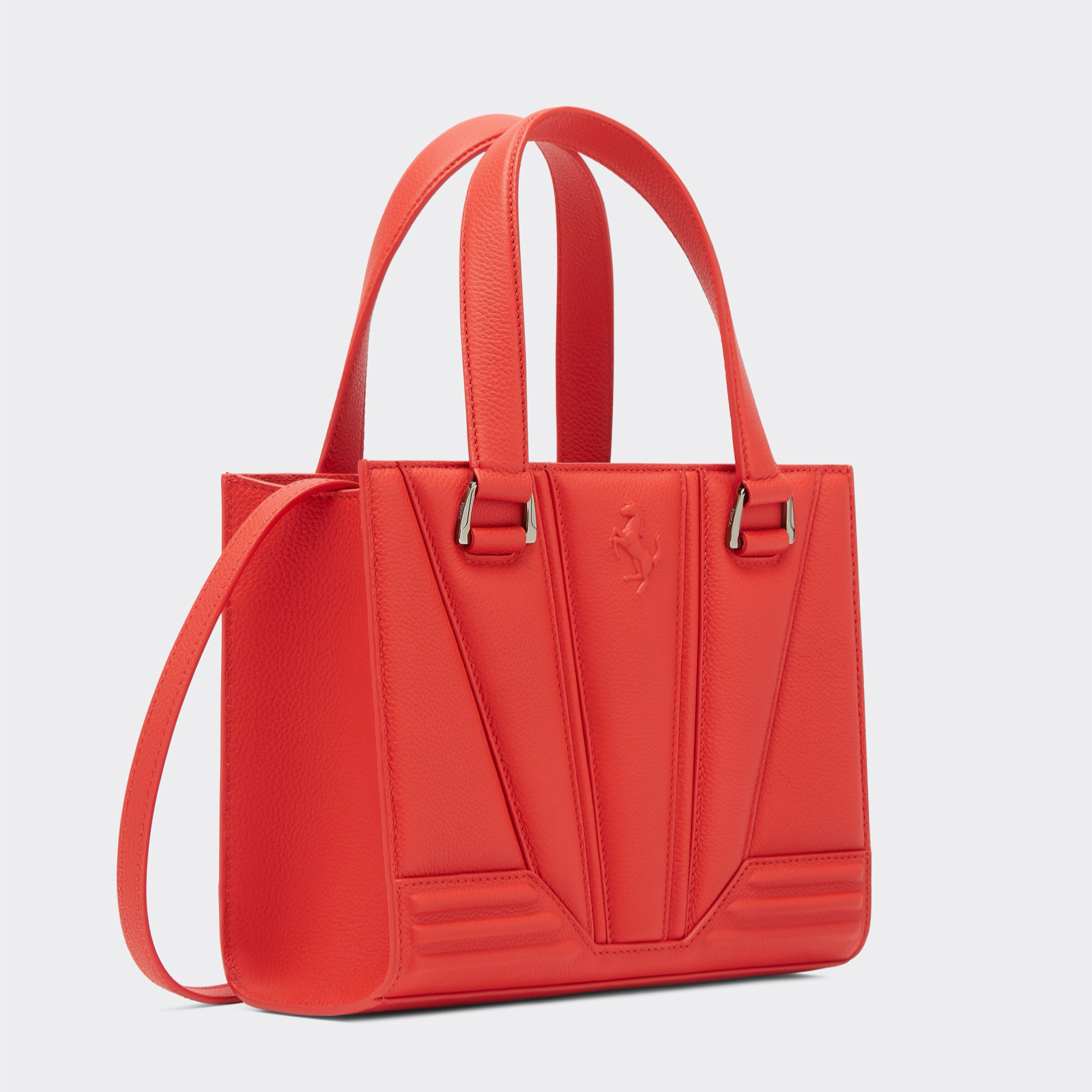Дамска червена чанта Ferrari Women Mini Handbag