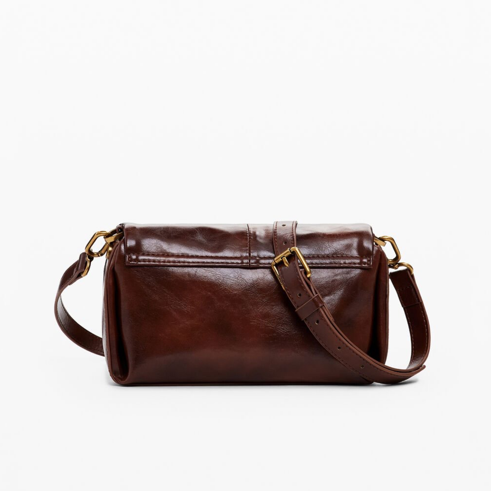 Дамска мини кафява чанта Desigual Women Mini Handbag 25WAXPC7 6000U Back View